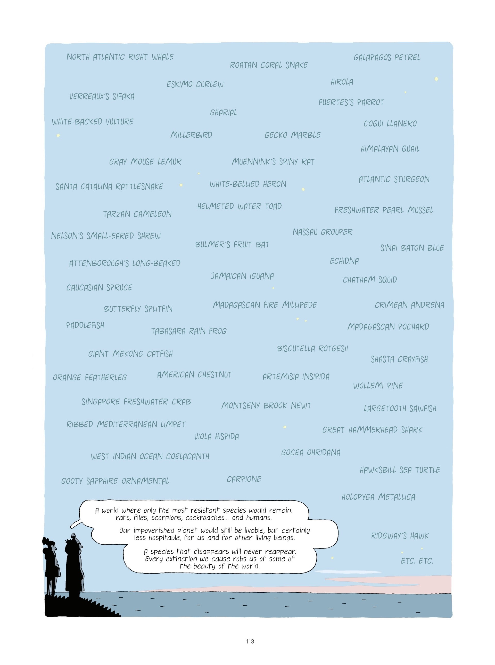 Read online Extinctions: Twilight of the Species comic -  Issue # TPB - 112