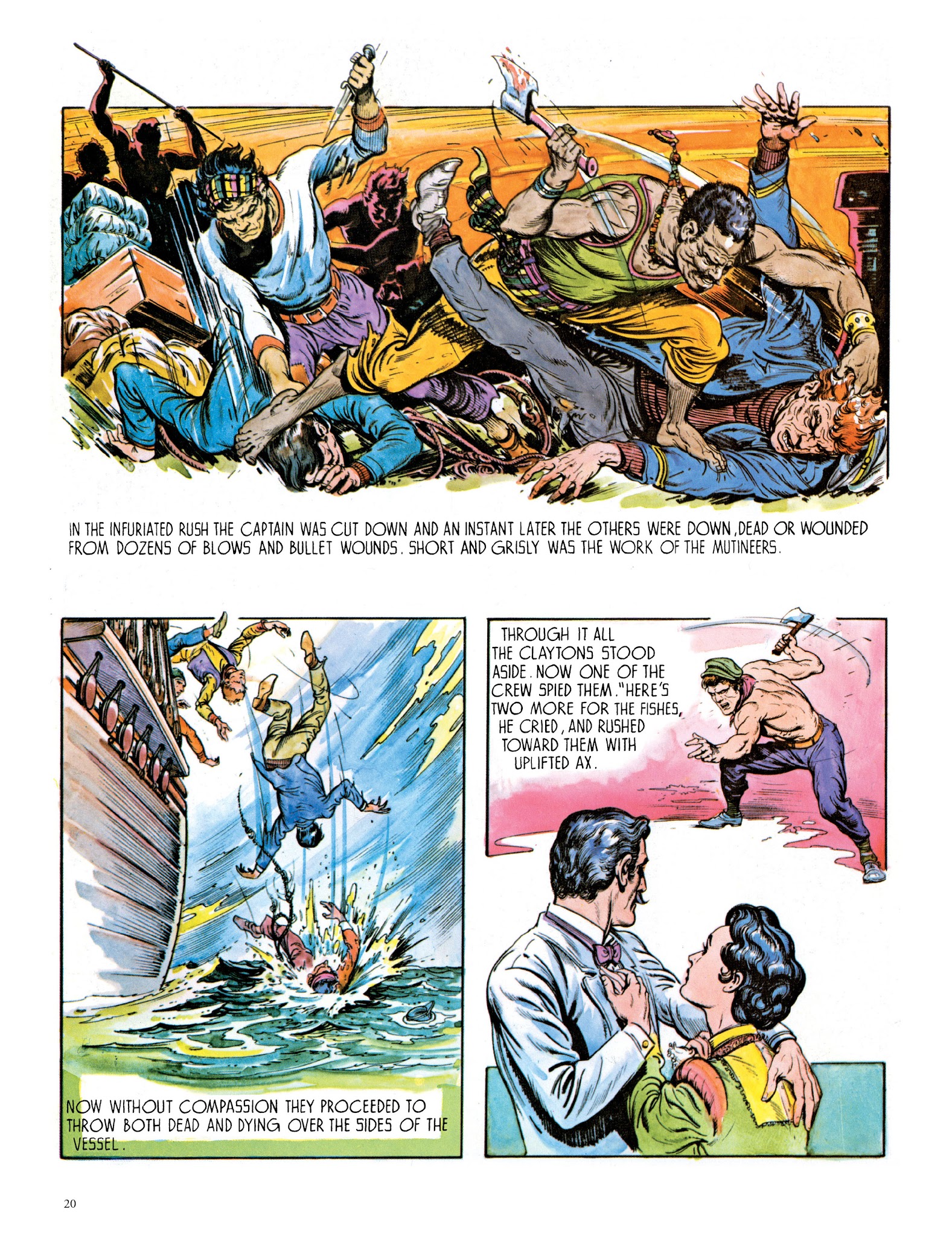 Read online Edgar Rice Burroughs' Tarzan: Burne Hogarth's Lord of the Jungle comic -  Issue # TPB - 22