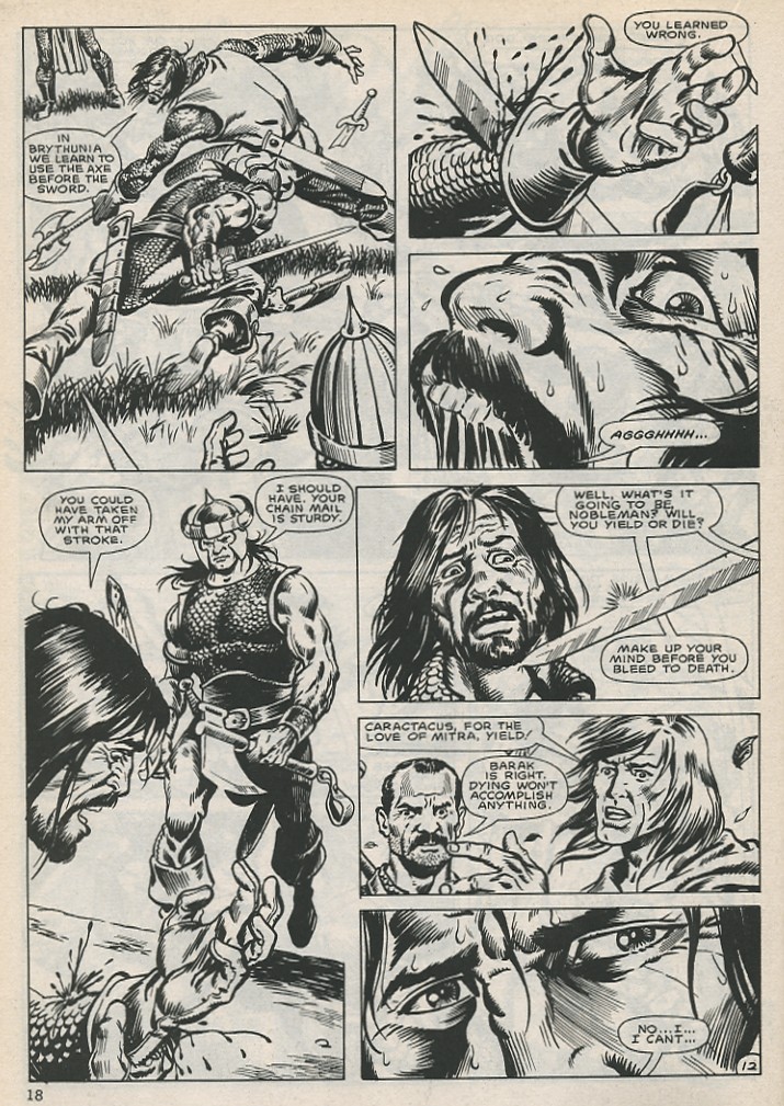 Read online The Savage Sword Of Conan comic -  Issue #130 - 18