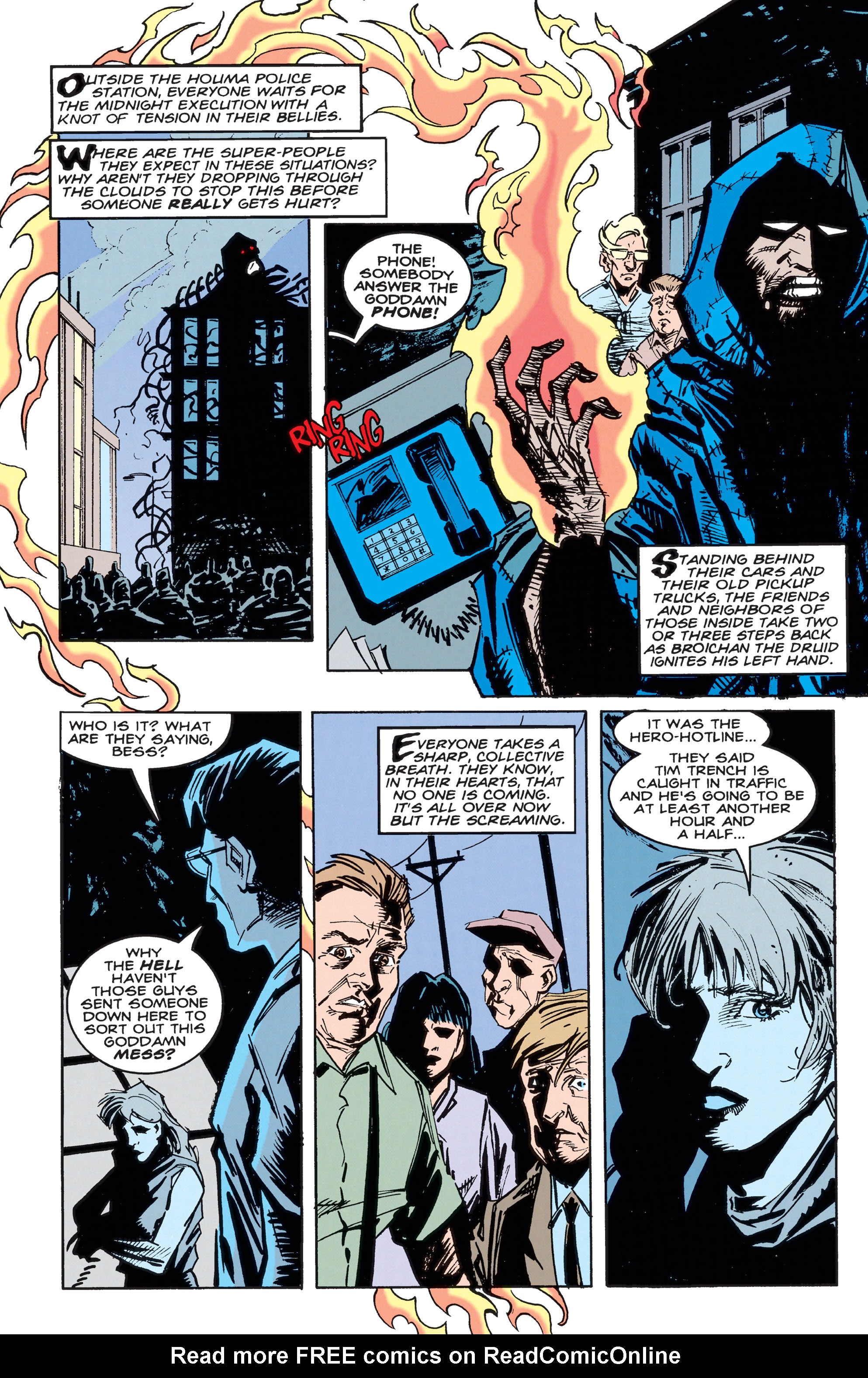 Read online Swamp Thing (1982) comic -  Issue # _TPB - Trial by Fire - 41