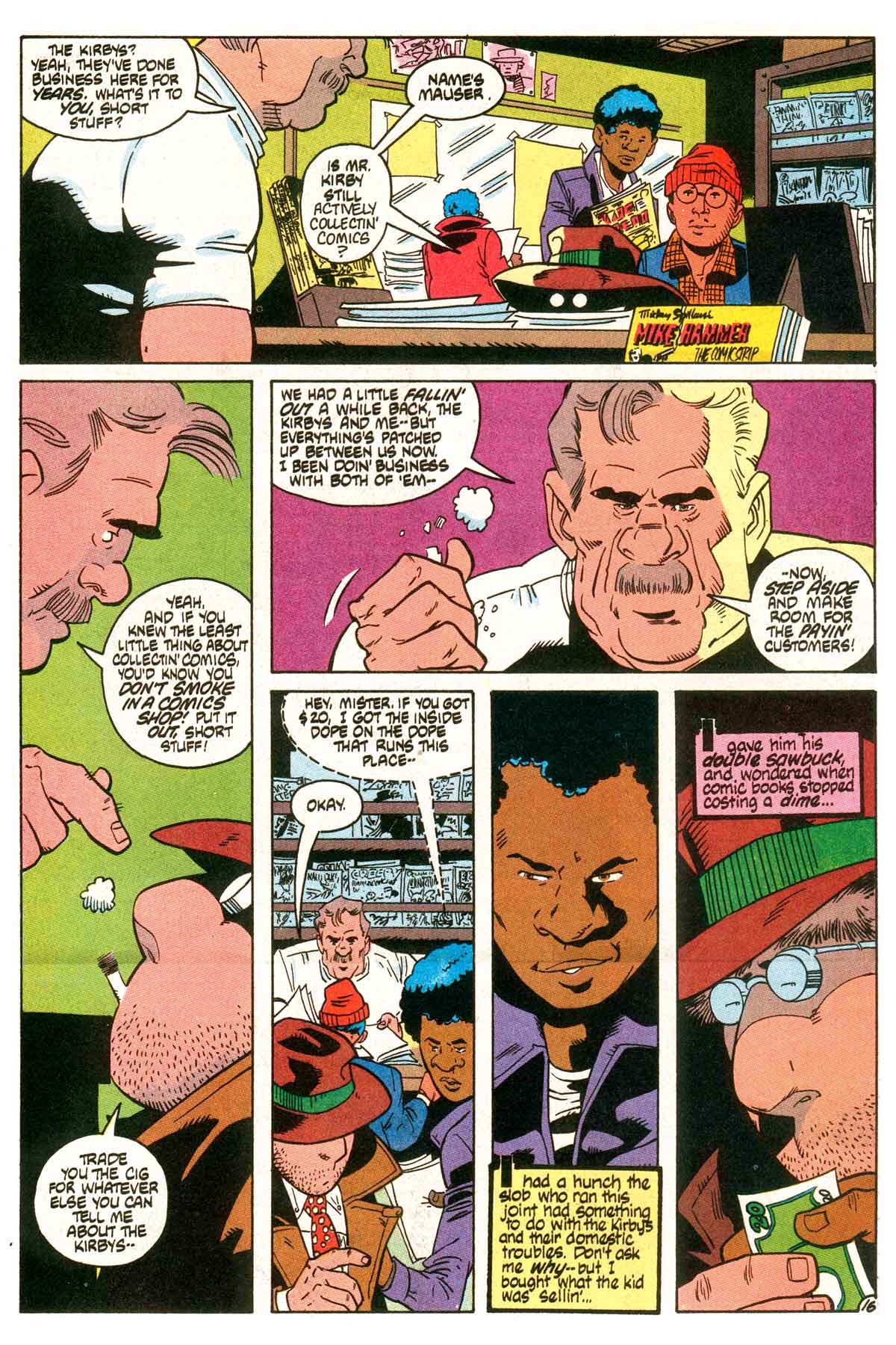 Read online The P.I.'s: Michael Mauser and Ms. Tree comic -  Issue #1 - 22
