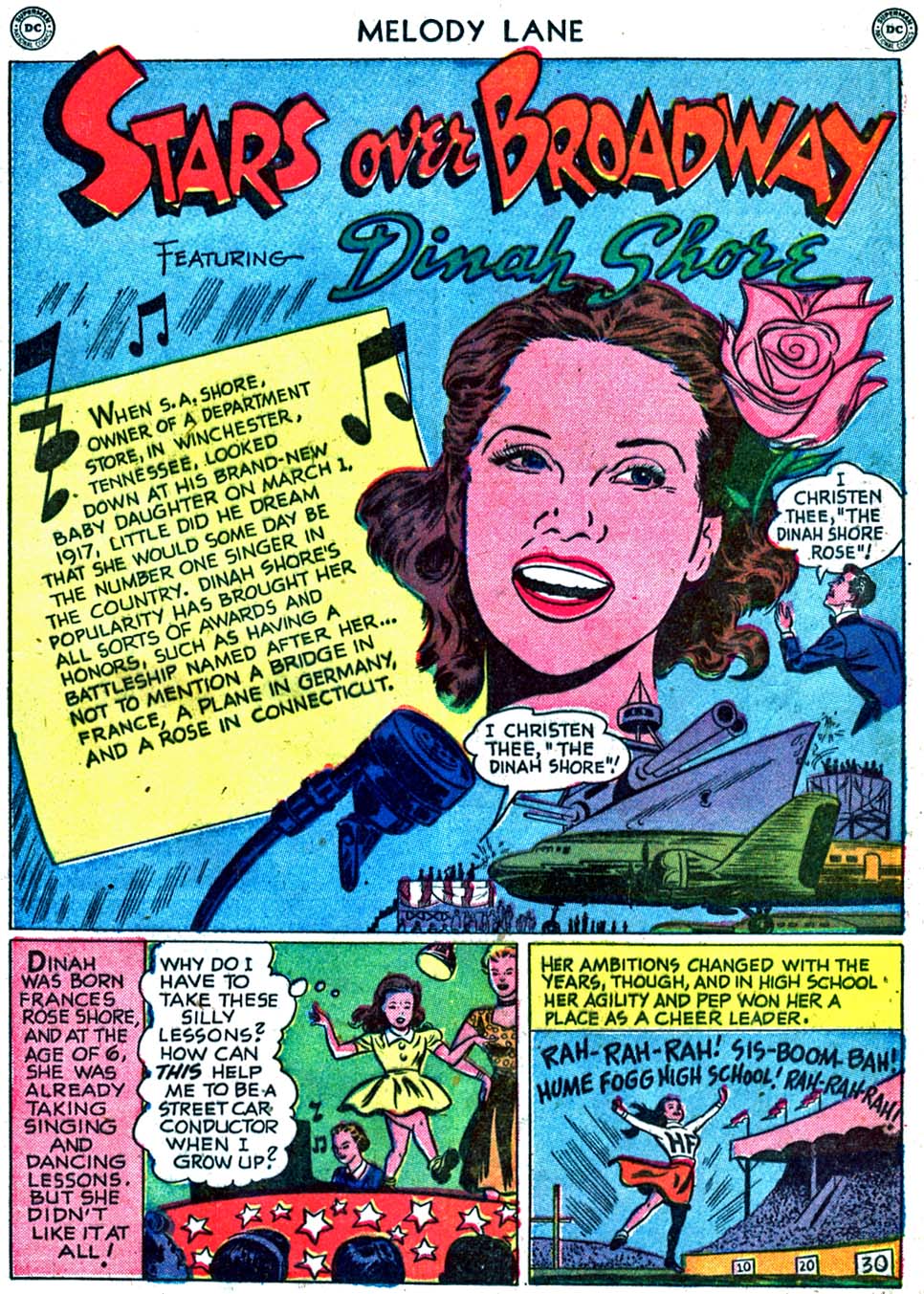 Read online Miss Melody Lane of Broadway comic -  Issue #2 - 23