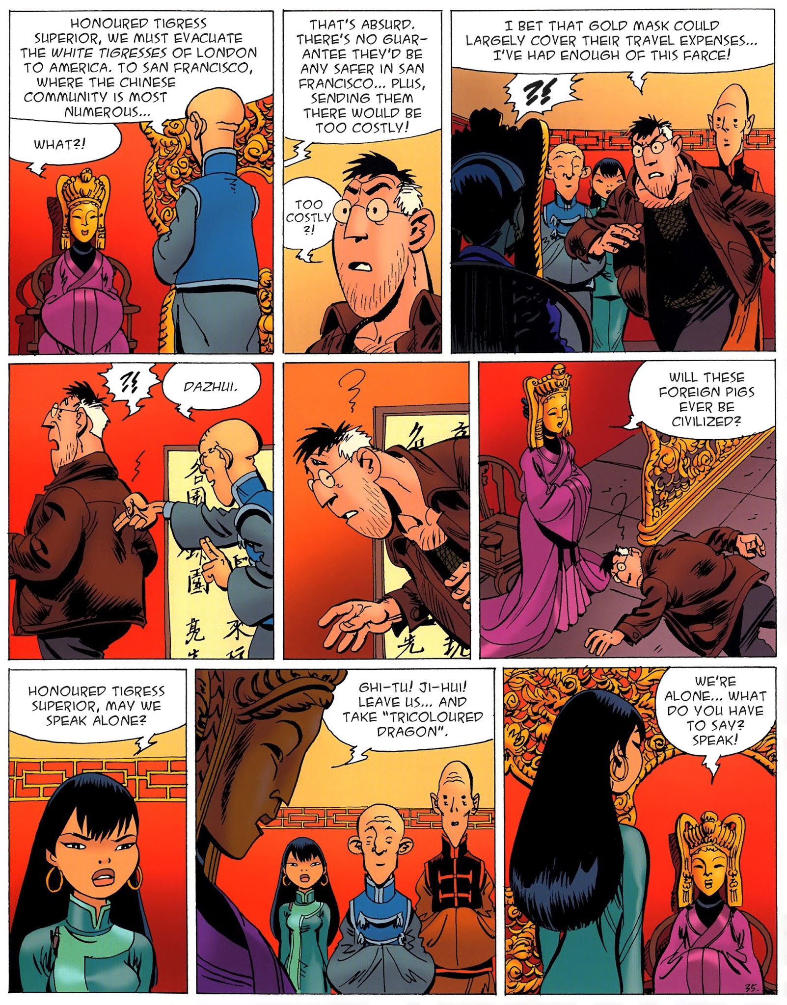 Read online Tigresse Blanche comic -  Issue #5 - 36