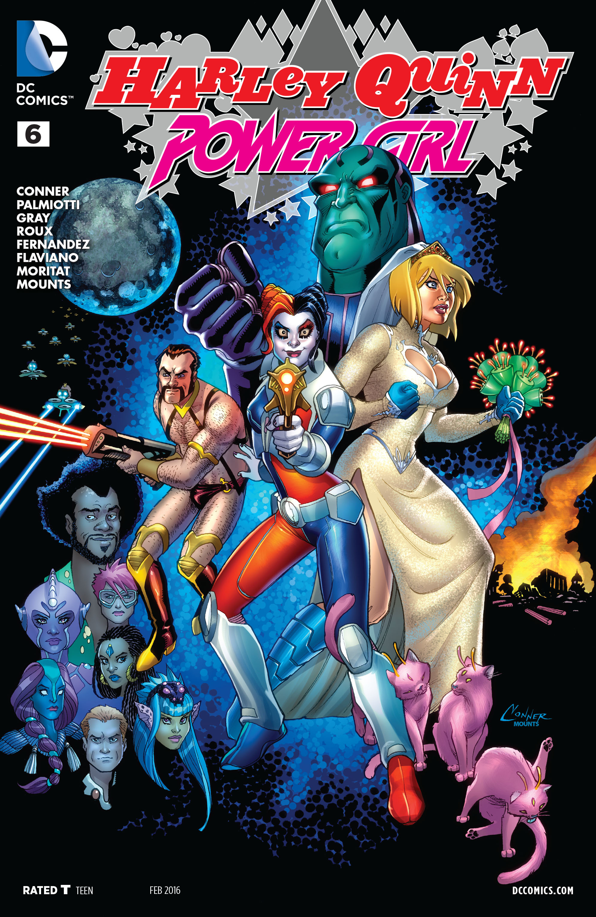 Read online Harley Quinn and Power Girl comic -  Issue #6 - 1