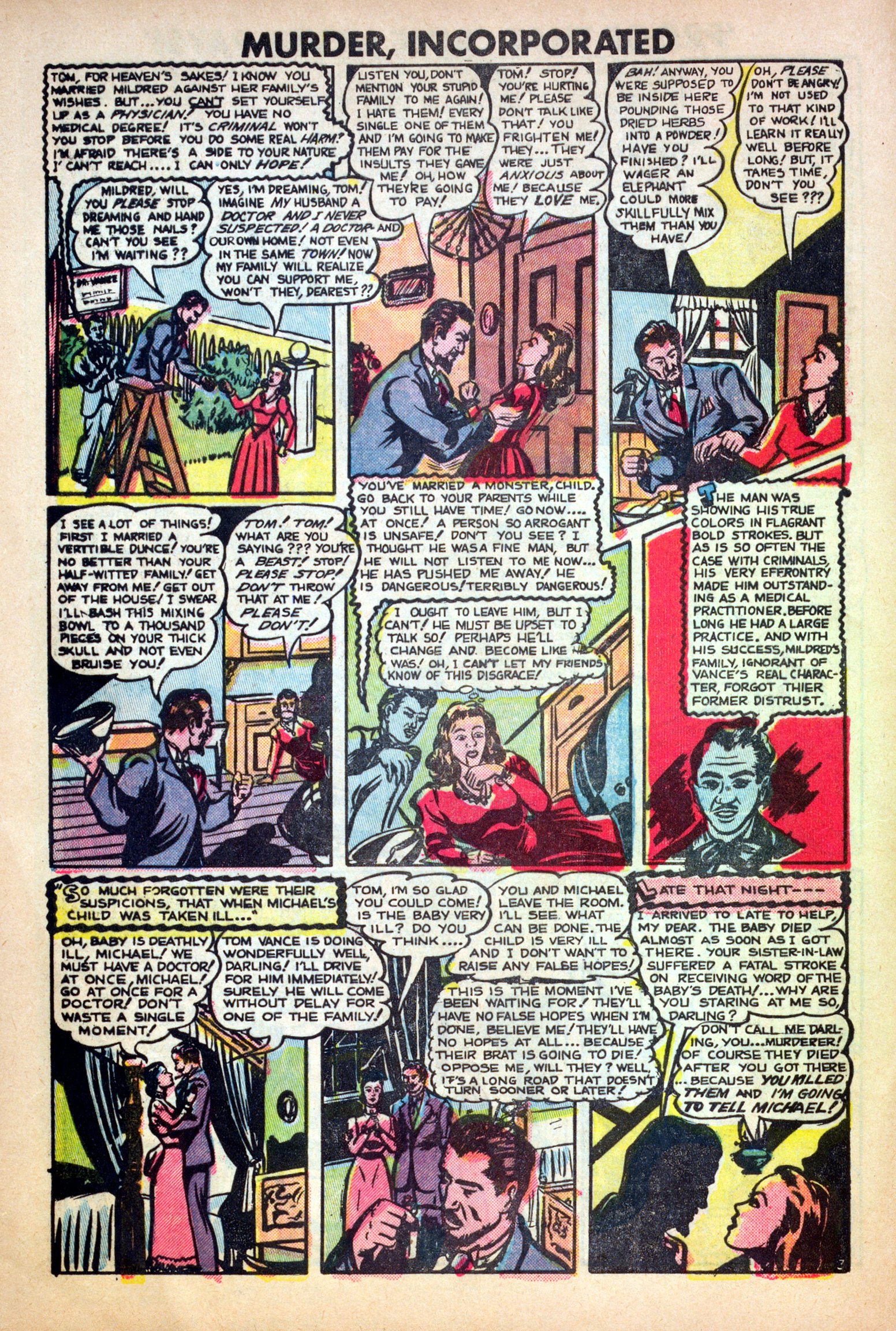 Read online Murder Incorporated (1948) comic -  Issue #7 - 4
