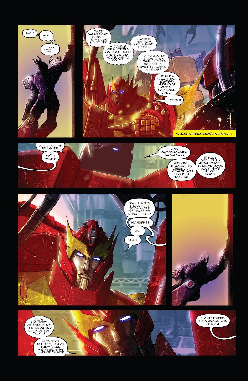 The Transformers: Dark Cybertron Finale issue Full - Page 40