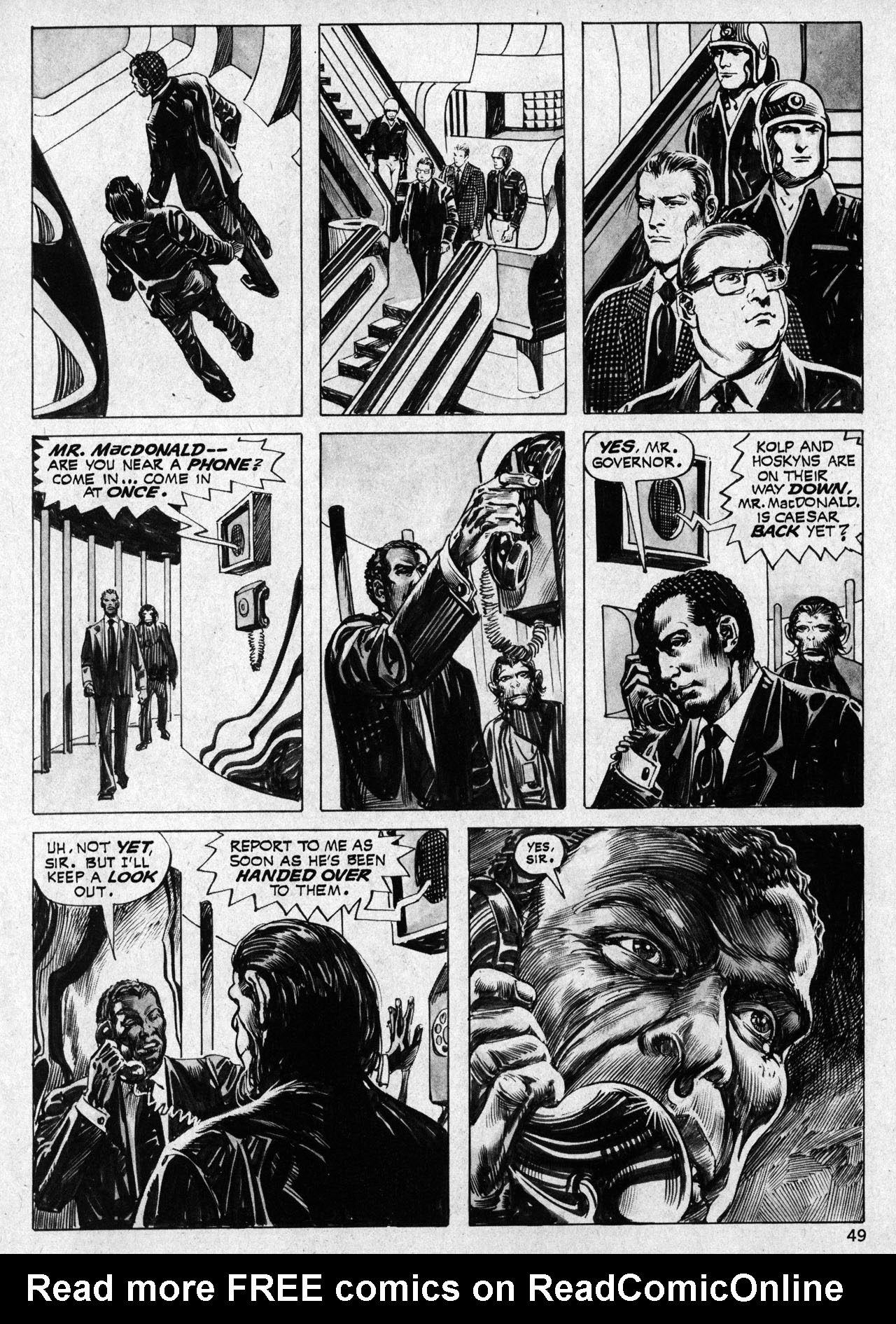 Read online Planet of the Apes comic -  Issue #19 - 48