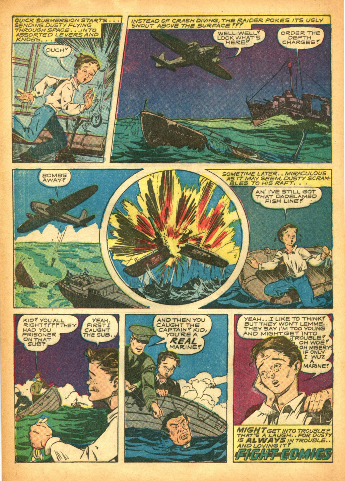 Read online Fight Comics comic -  Issue #29 - 50