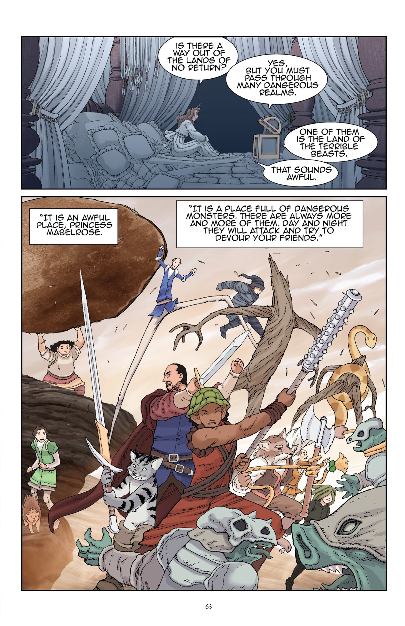Read online Courageous Princess comic -  Issue # TPB 3 (Part 1) - 63