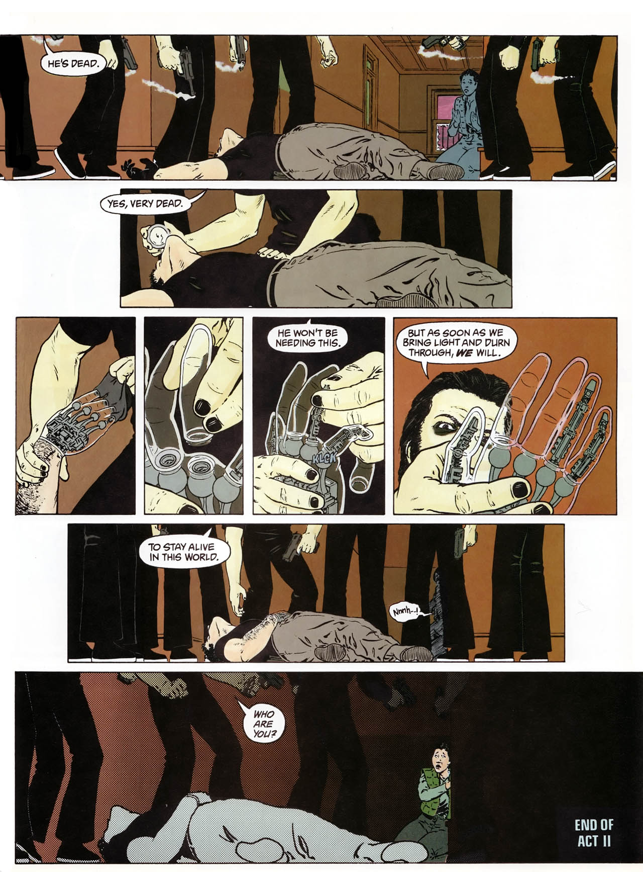 Read online Science Fiction Graphic Novel comic -  Issue #5 - 28