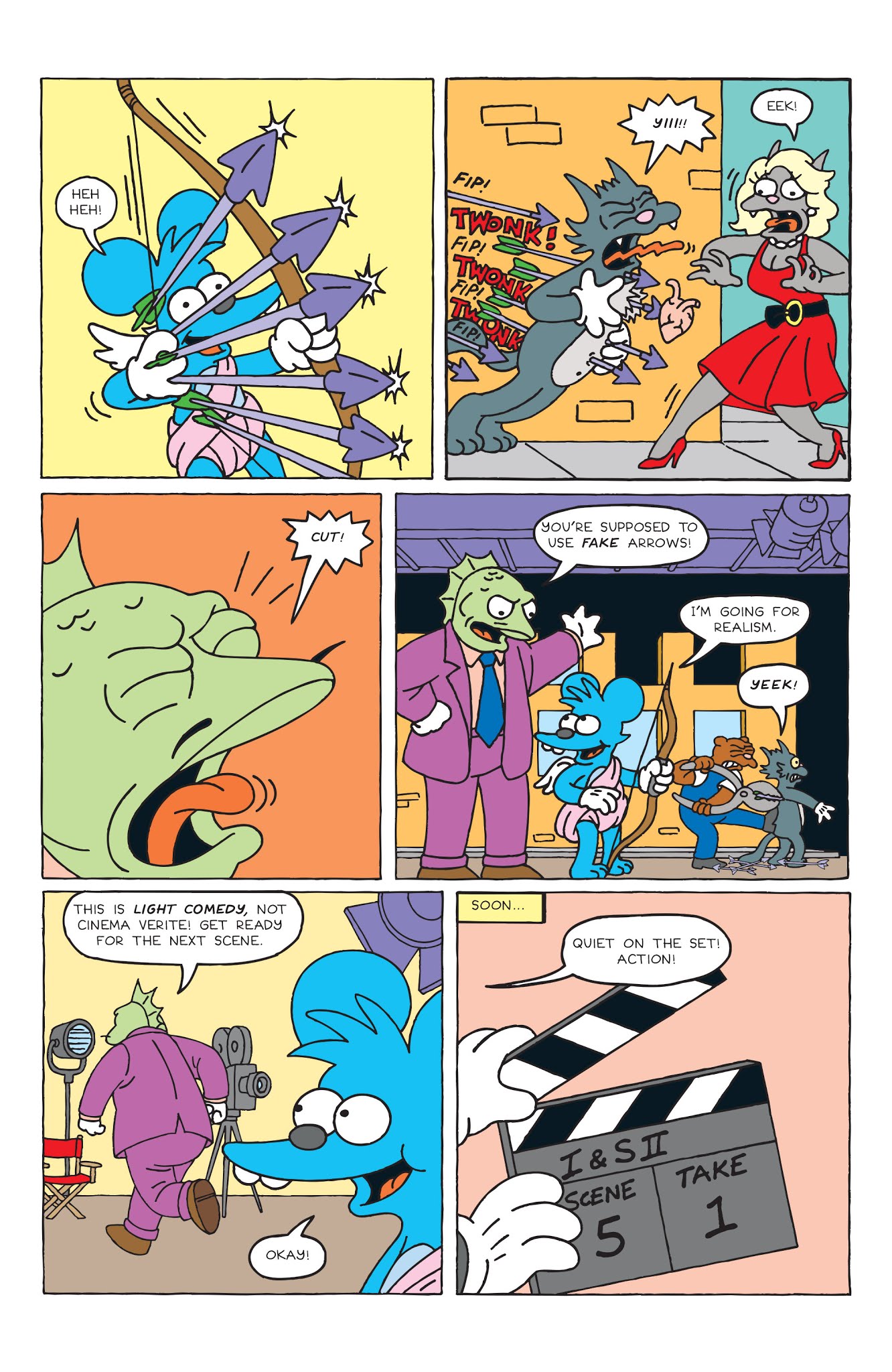 Read online Itchy & Scratchy Comics comic -  Issue #2 - 6