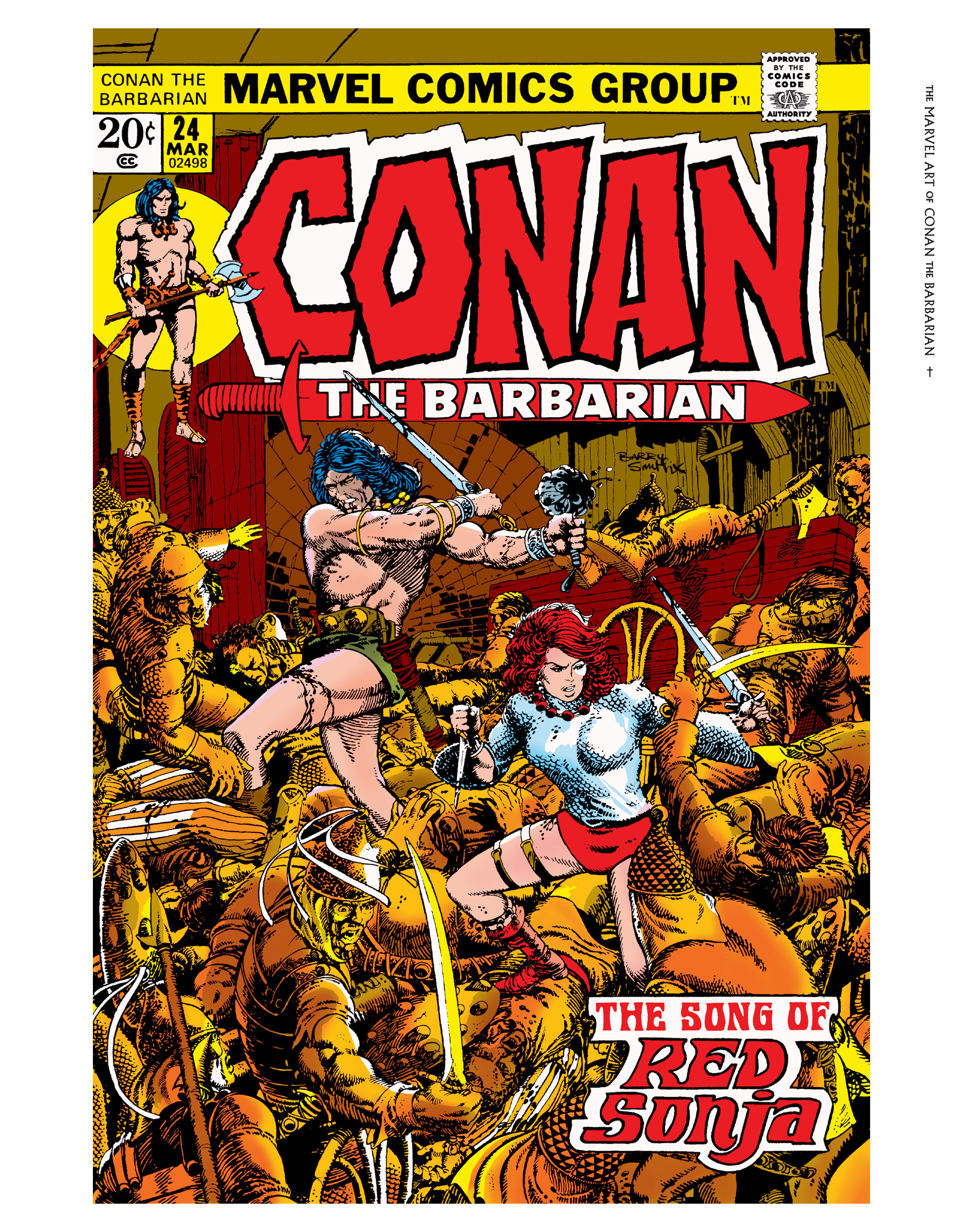 Read online Marvel Art of Conan the Barbarian comic -  Issue # TPB (Part 1) - 38