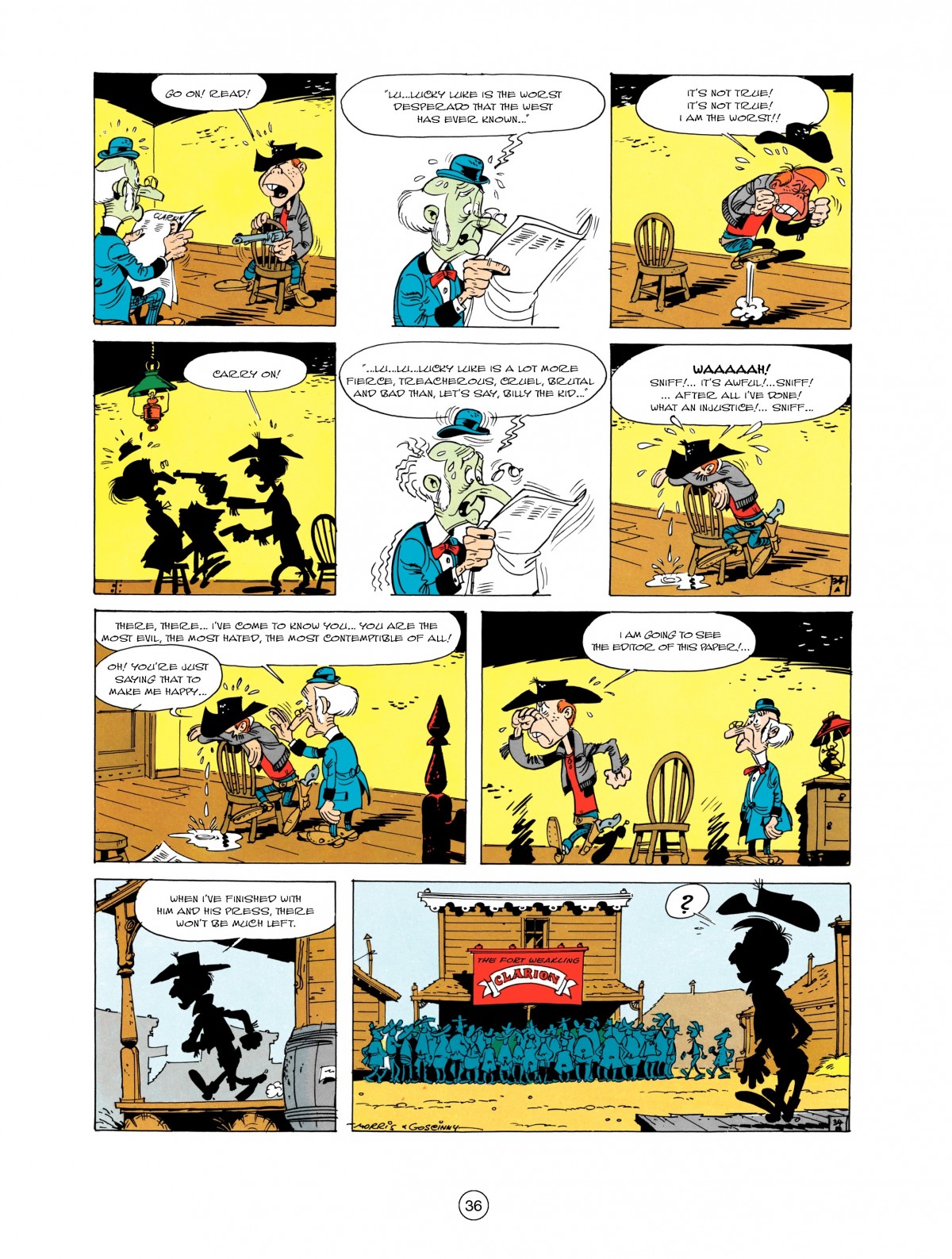 Read online A Lucky Luke Adventure comic -  Issue #1 - 38