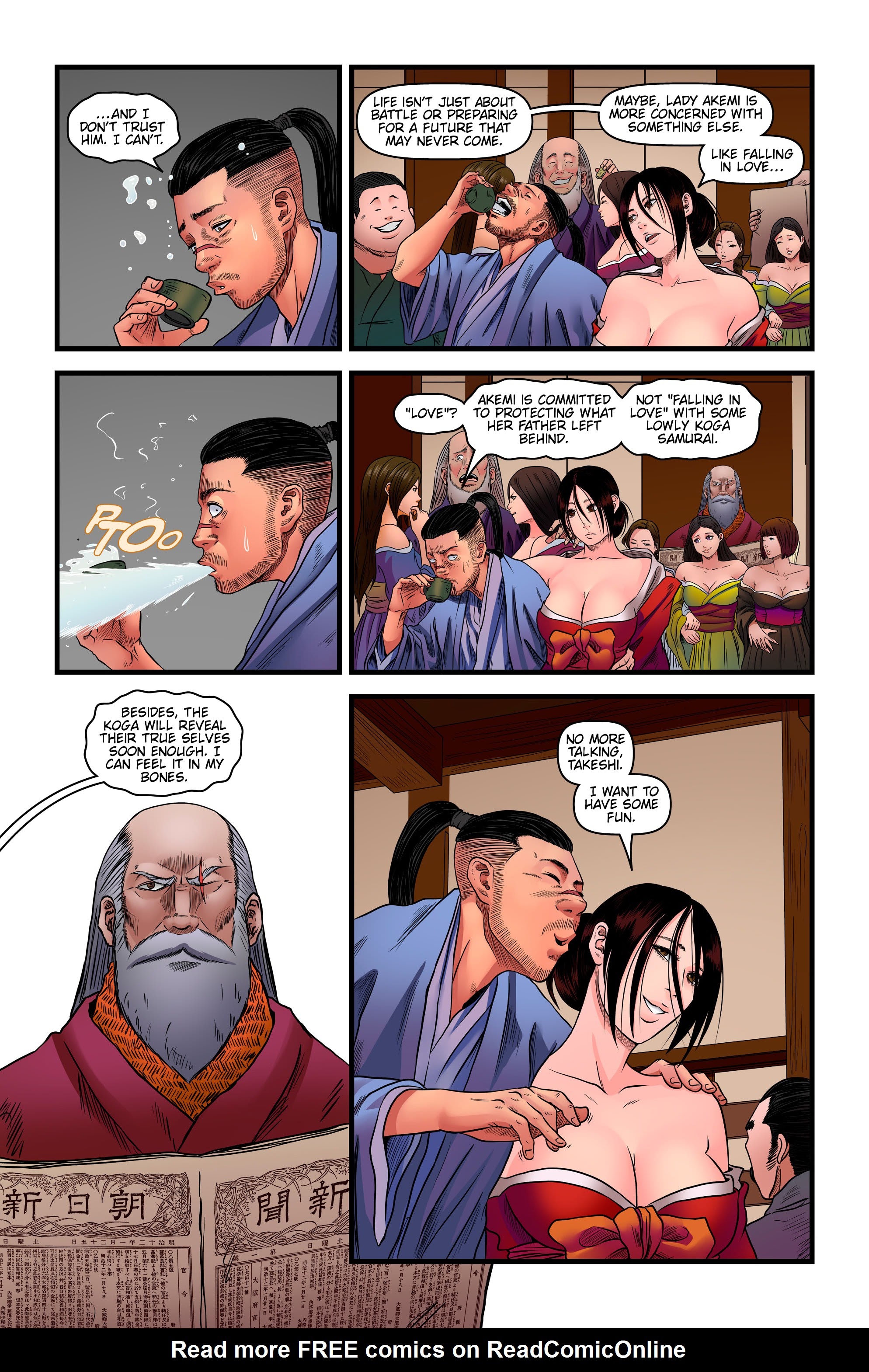 Read online Honor and Curse comic -  Issue #11 - 5