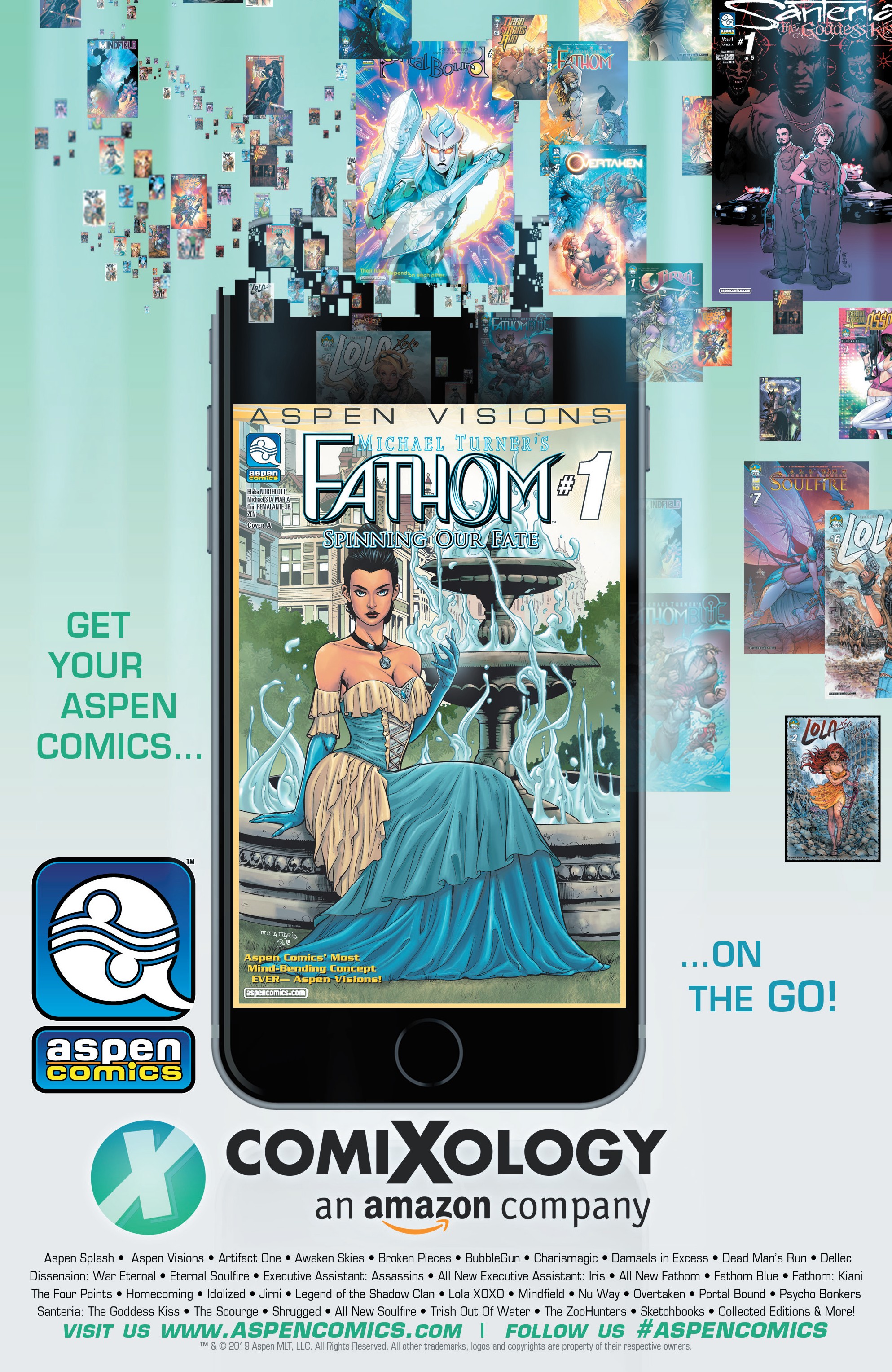 Read online Aspen Visions: Fathom: Spinning Our Fate comic -  Issue # Full - 25