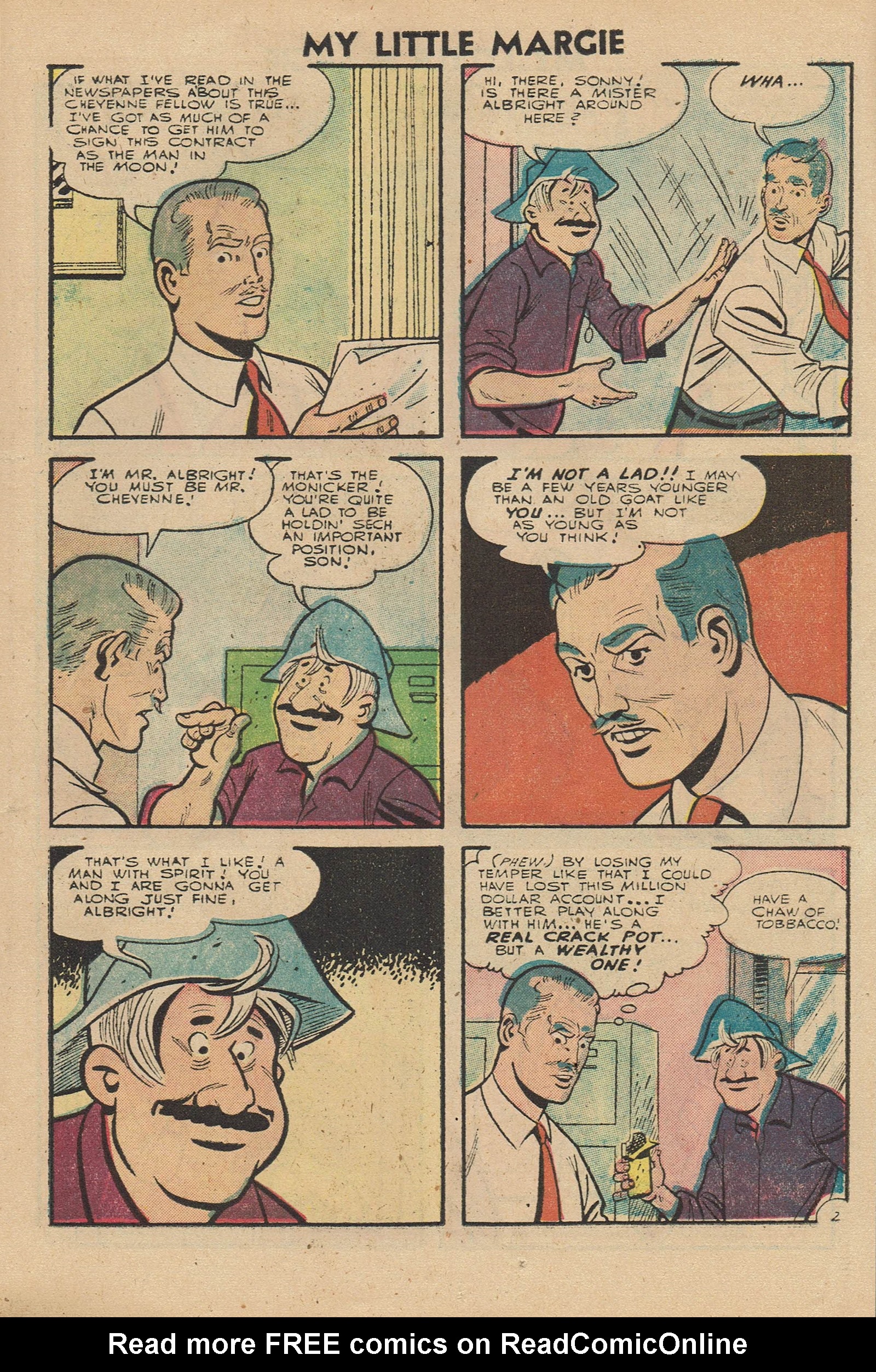 Read online My Little Margie (1954) comic -  Issue #11 - 19