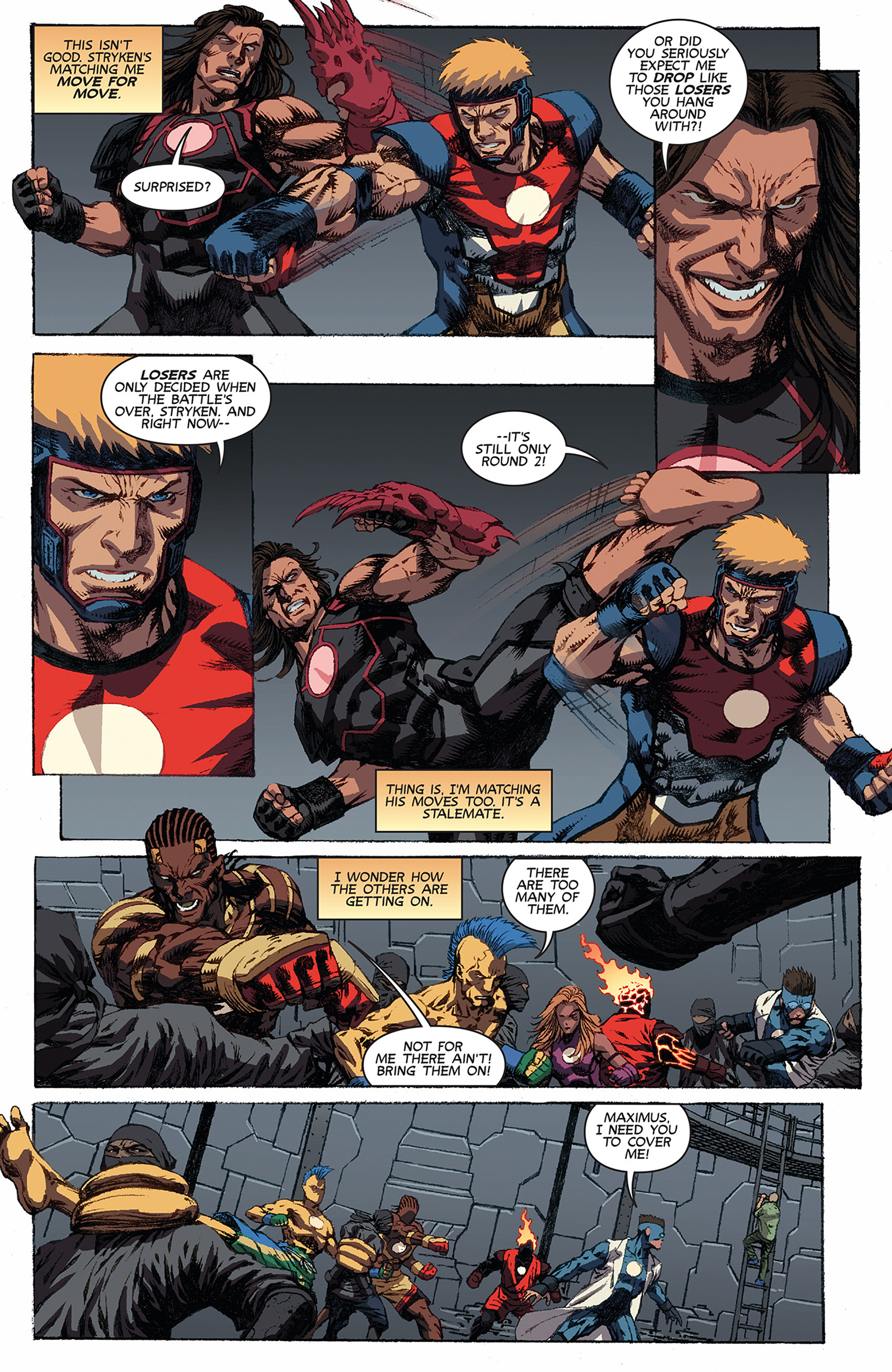 Read online Cage Hero comic -  Issue #4 - 13