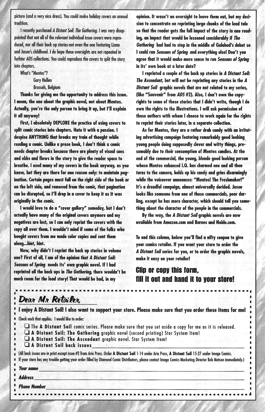 Read online A Distant Soil comic -  Issue #27 - 20
