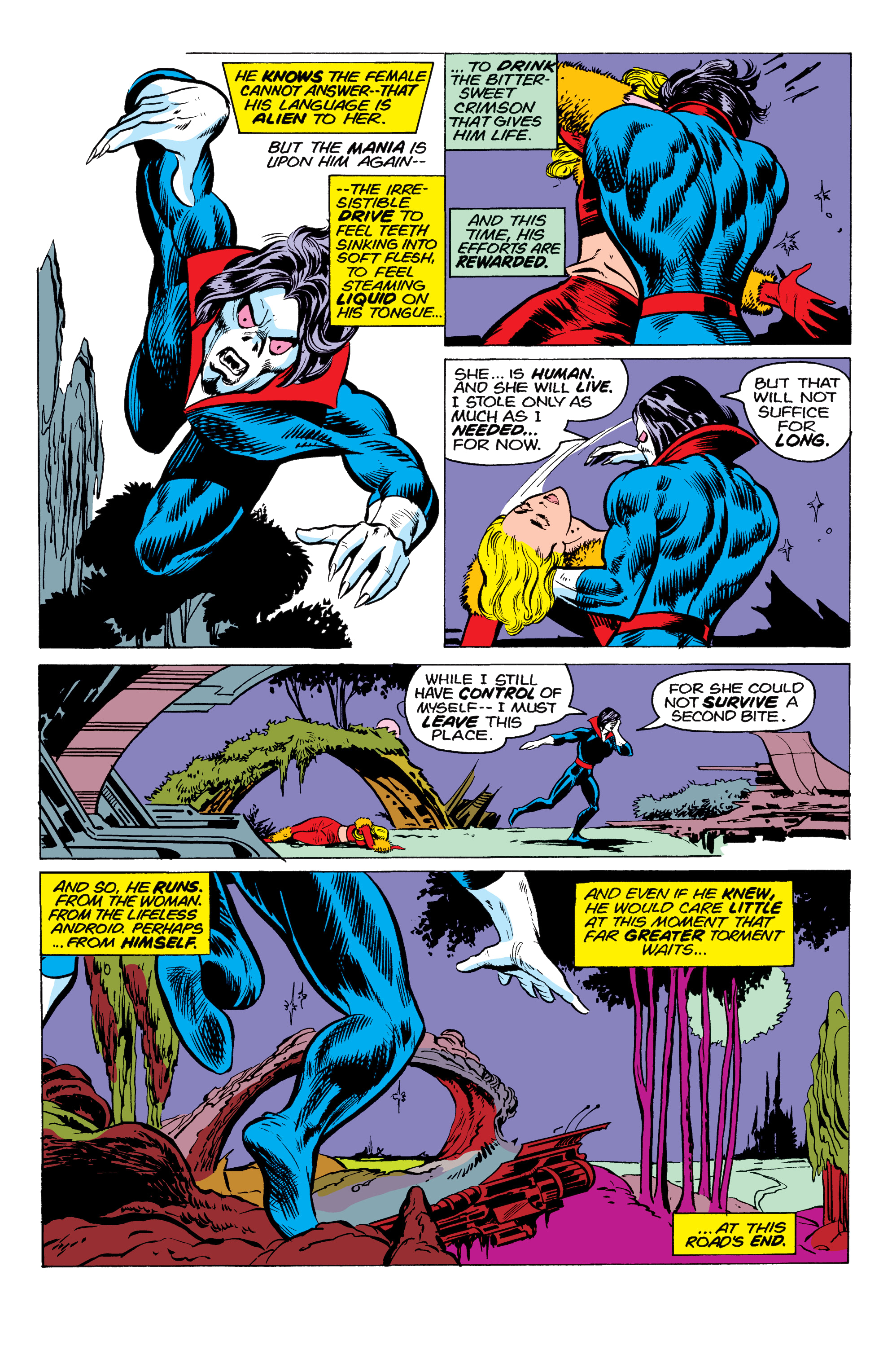 Read online Morbius Epic Collection comic -  Issue # The Living Vampire (Part 3) - 1