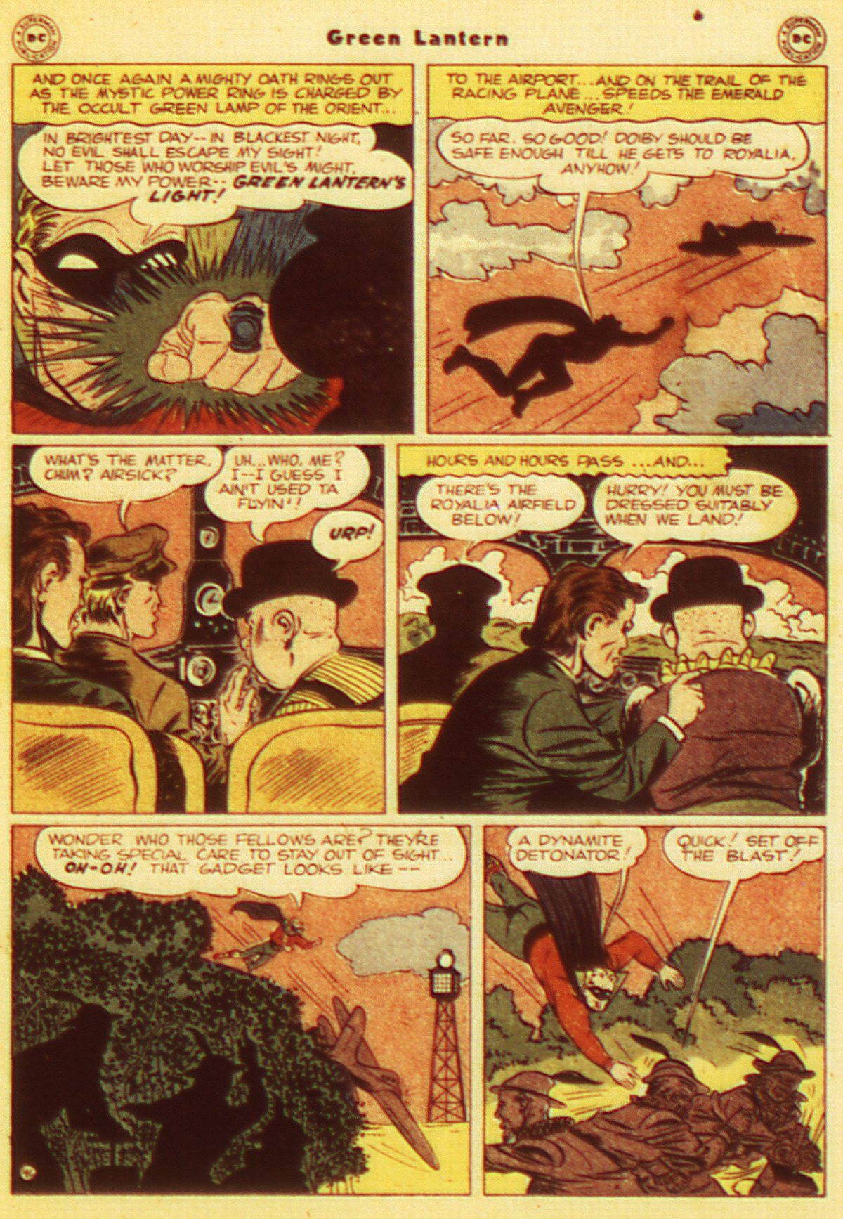 Read online Green Lantern (1941) comic -  Issue #23 - 33