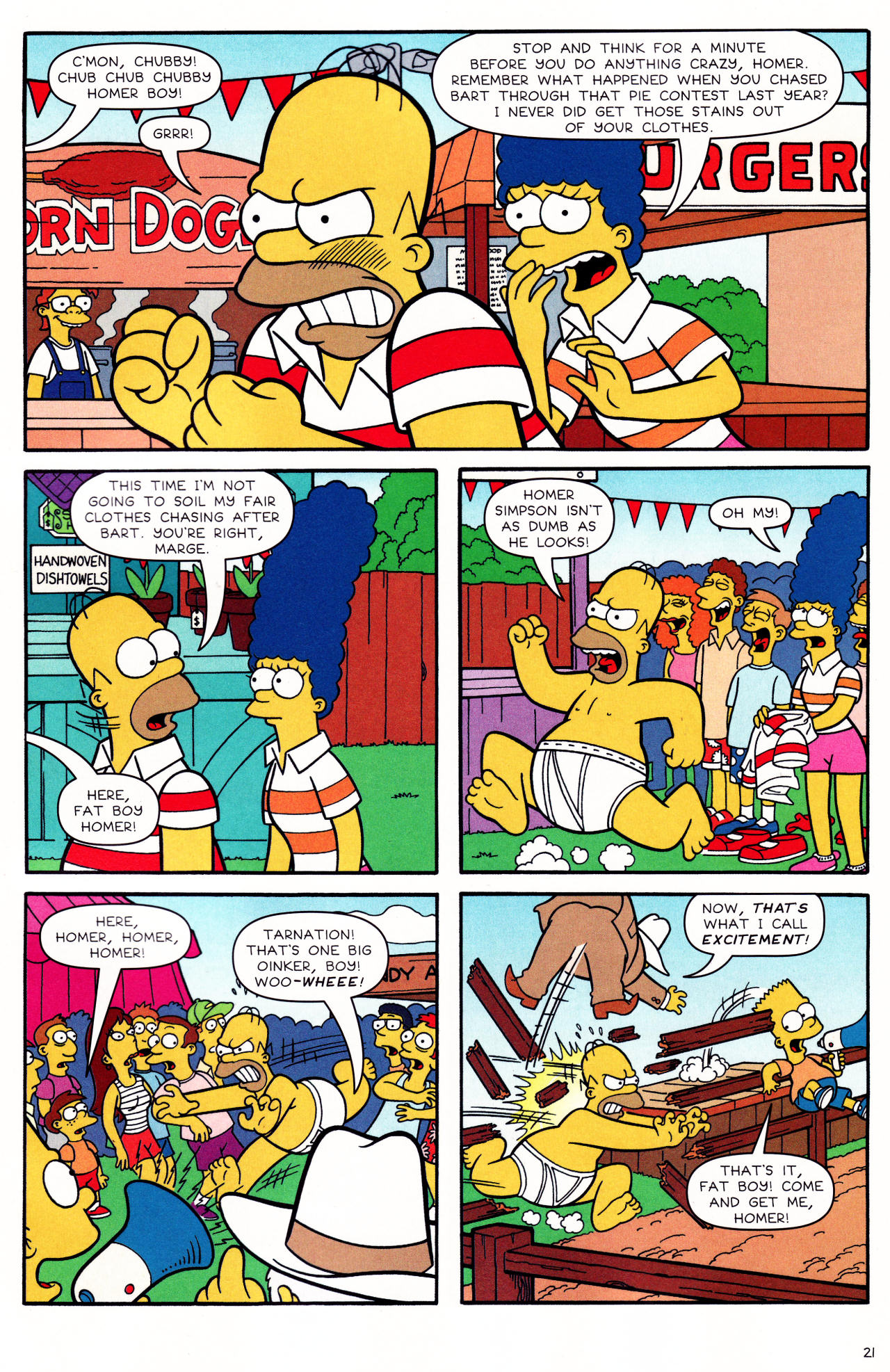 Read online The Simpsons Summer Shindig comic -  Issue #1 - 22