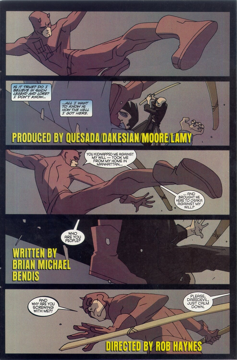 Read online Superman's Pal Jimmy Olsen comic -  Issue # Daredevil - Ninja (2001) - 29