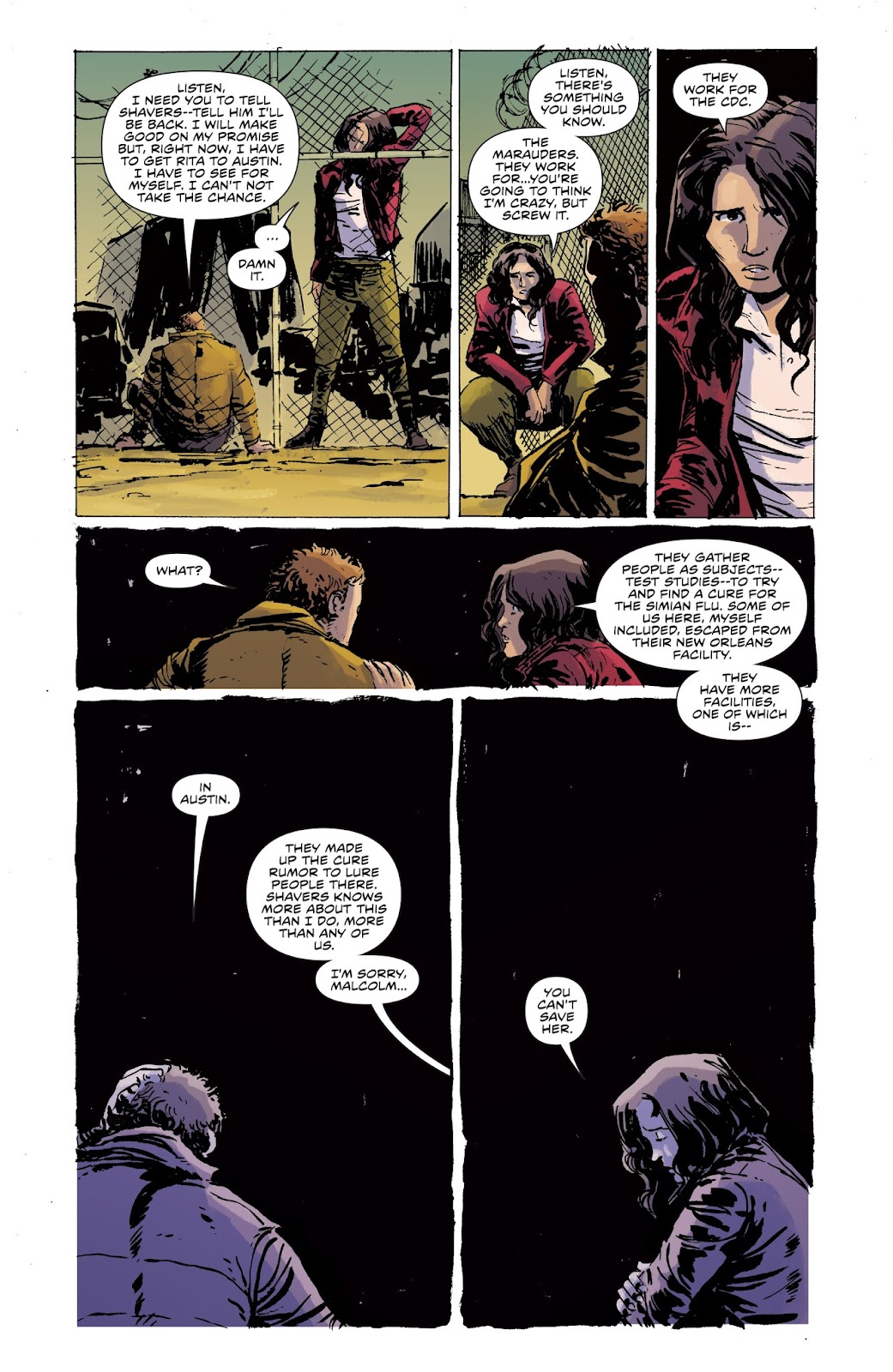 Dawn of the Planet of the Apes issue TPB - Page 131