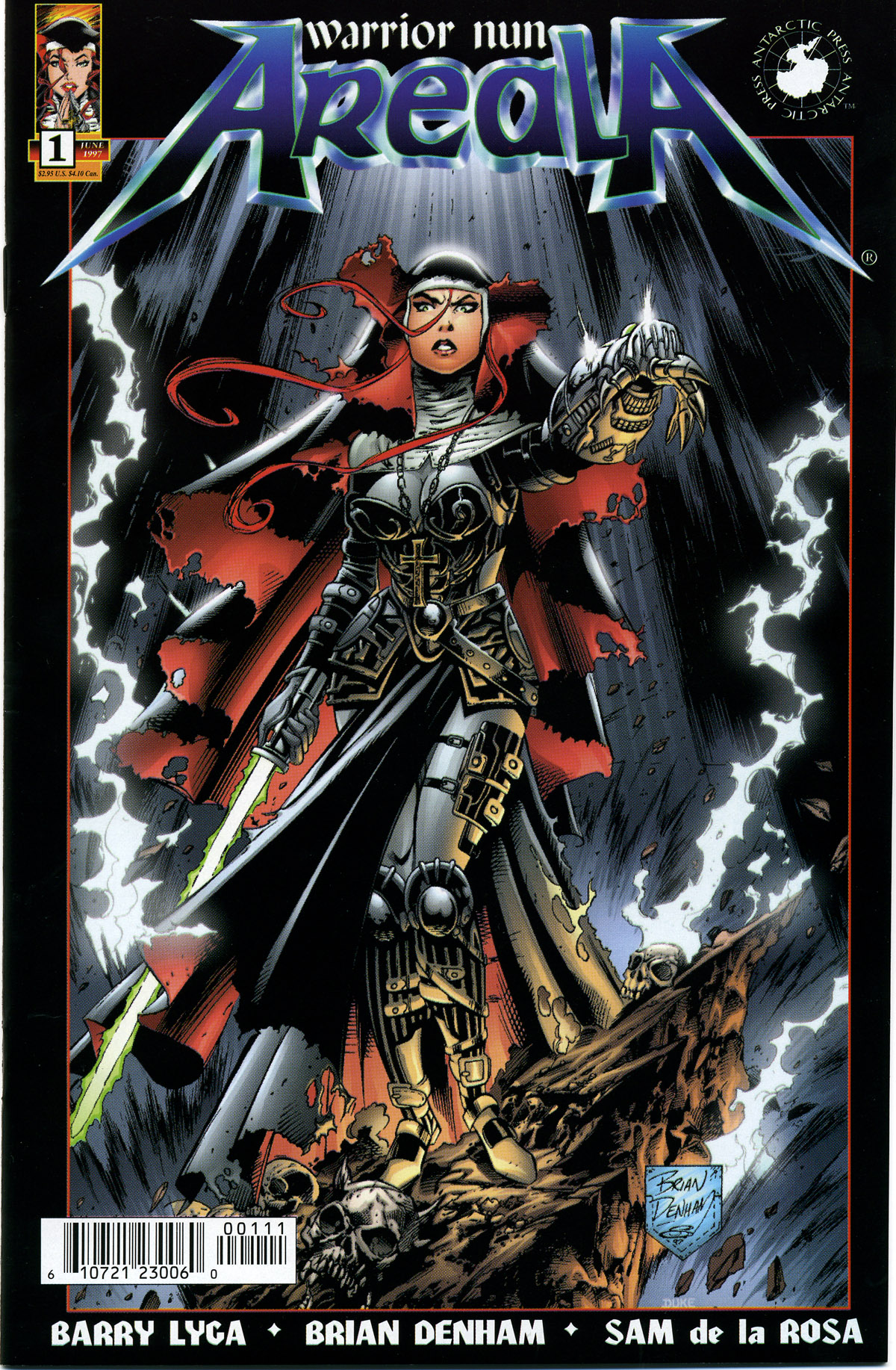 Read online Warrior Nun Areala comic -  Issue #1 - 1