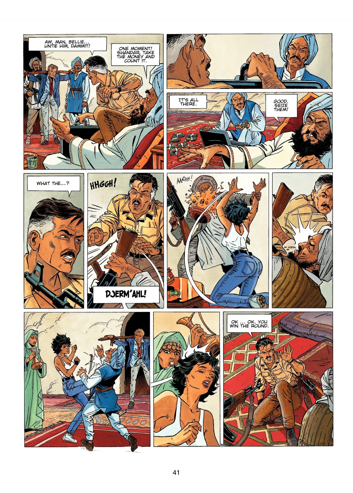 Read online Wayne Shelton comic -  Issue #1 - 41