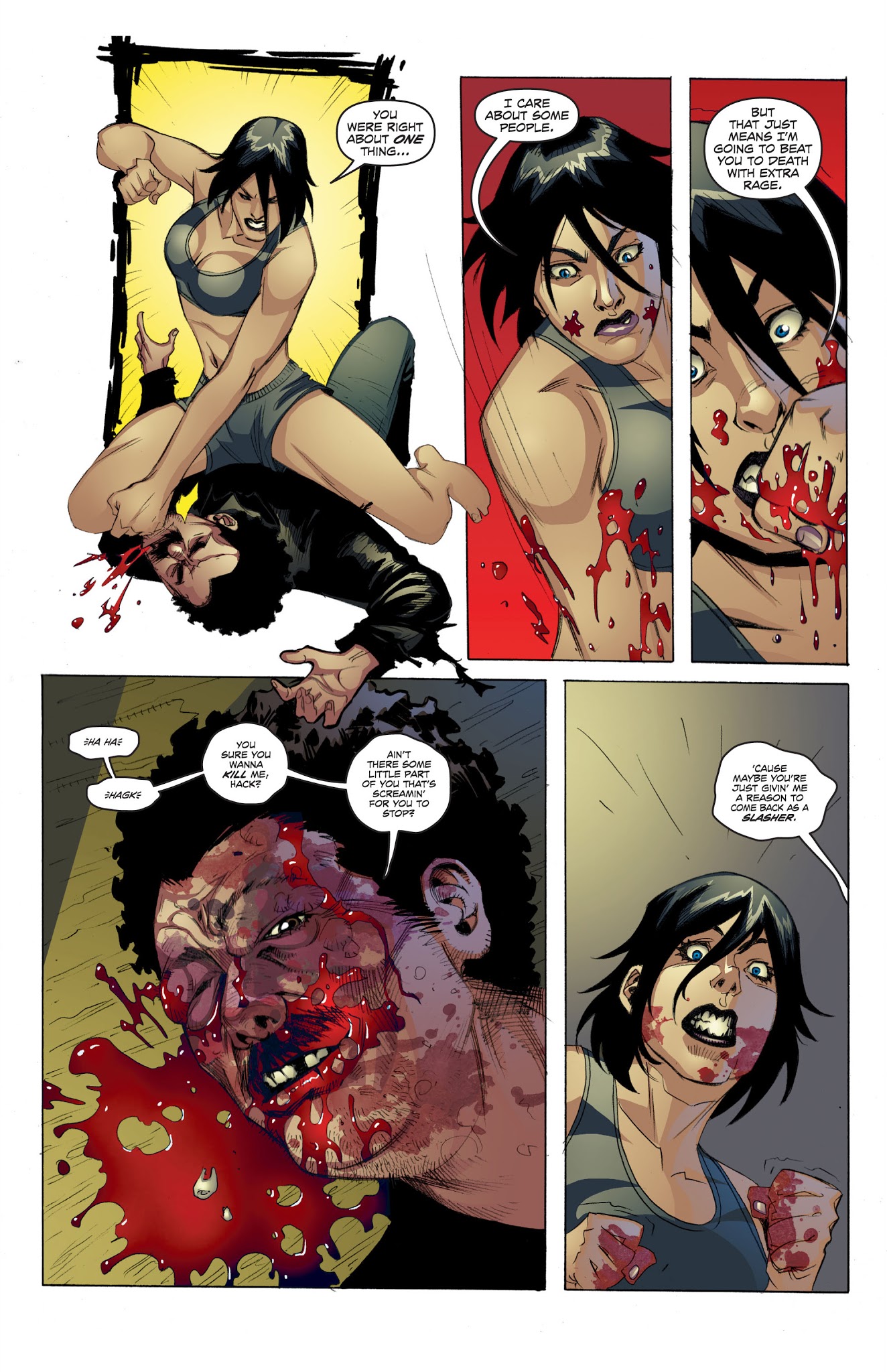Read online Hack/Slash: The Series comic -  Issue # _Annual 2010 - 43
