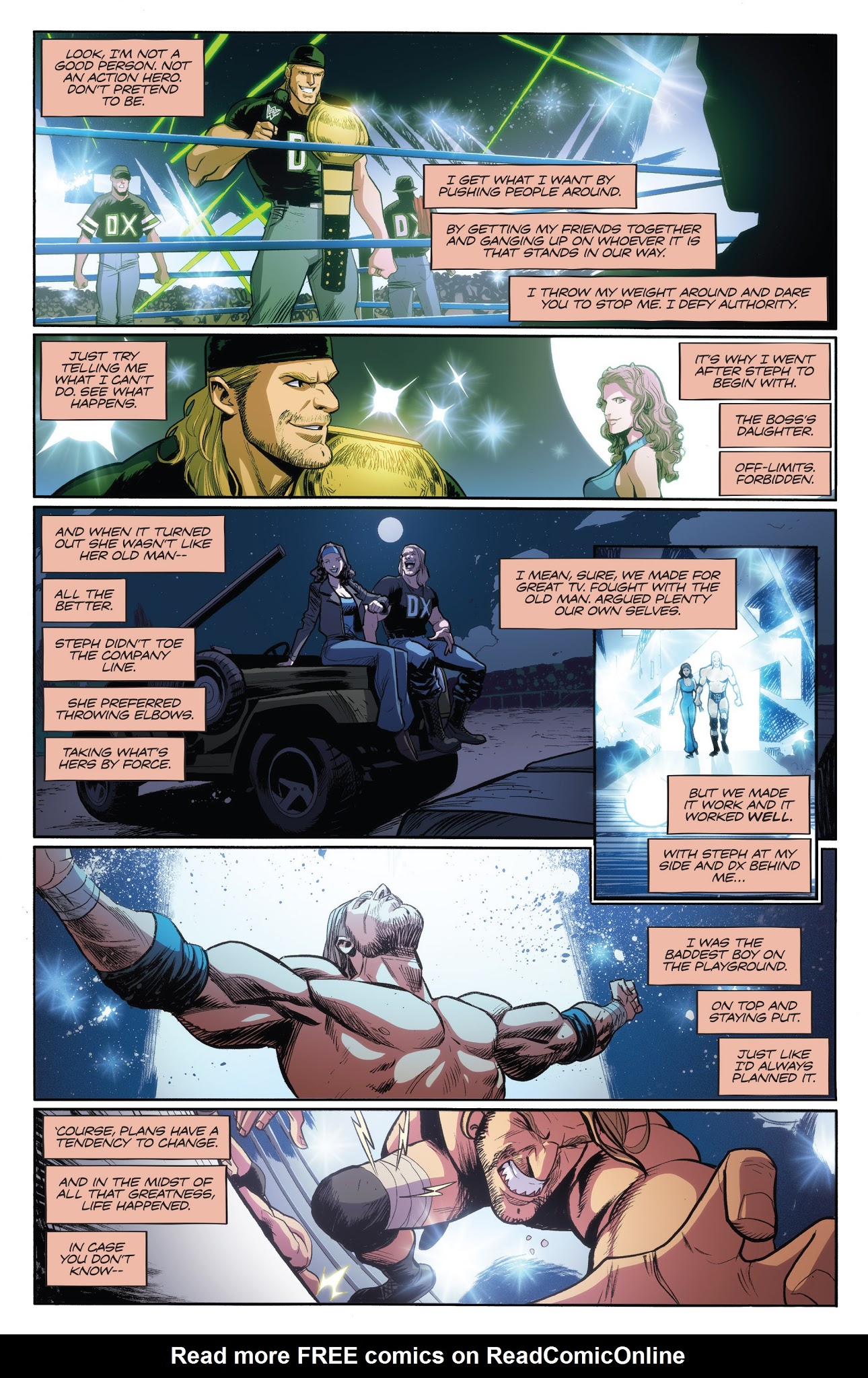 Read online WWE: Wrestlemania 2017 Special comic -  Issue # Full - 15