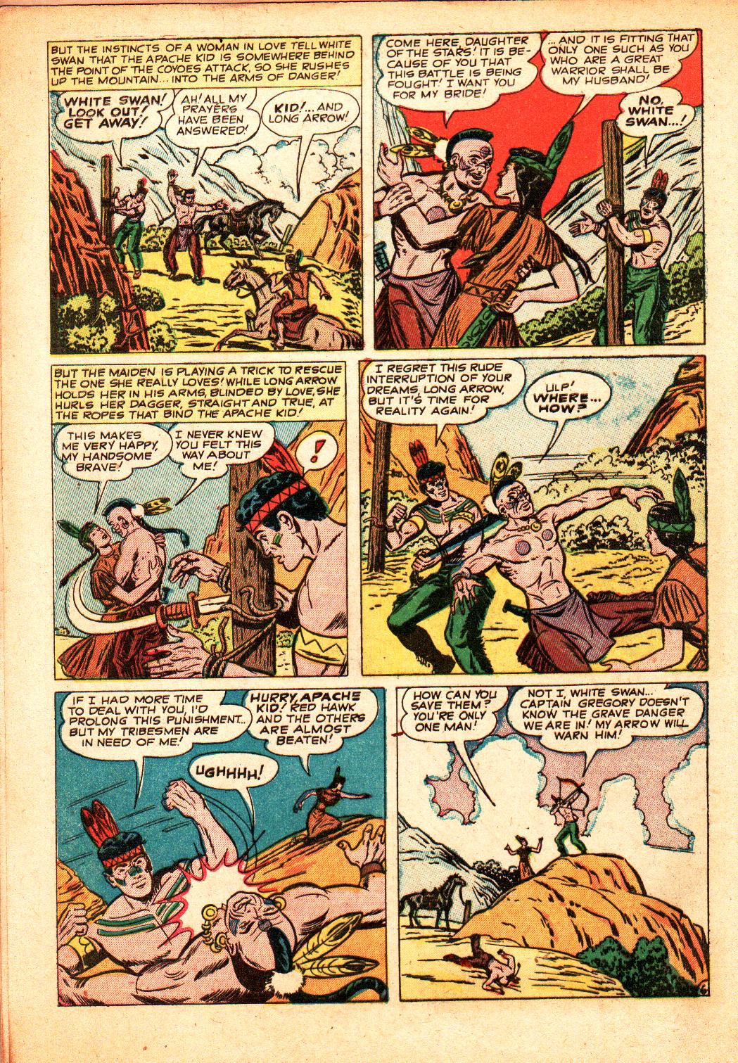 Read online Apache Kid comic -  Issue #6 - 8