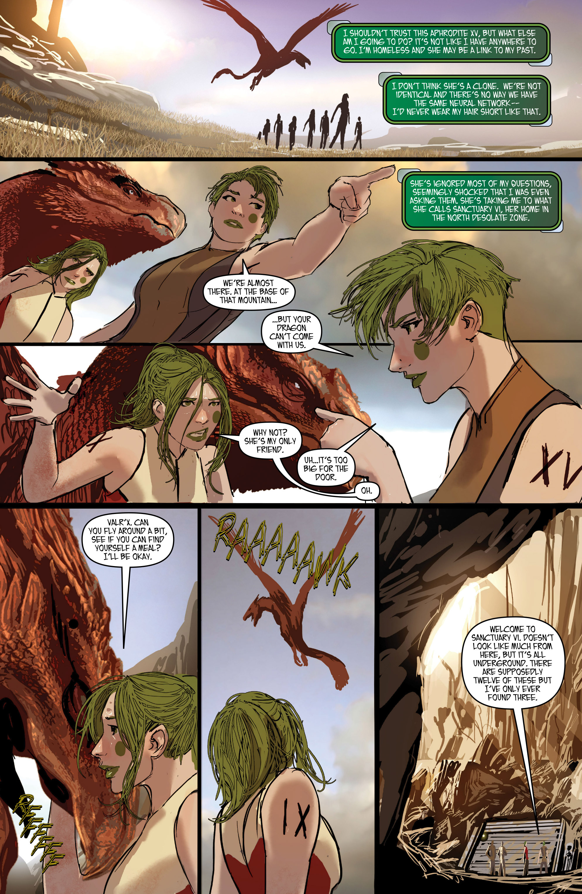 Read online Aphrodite IX (2013) comic -  Issue #Aphrodite IX (2013) _TPB 2 - 22