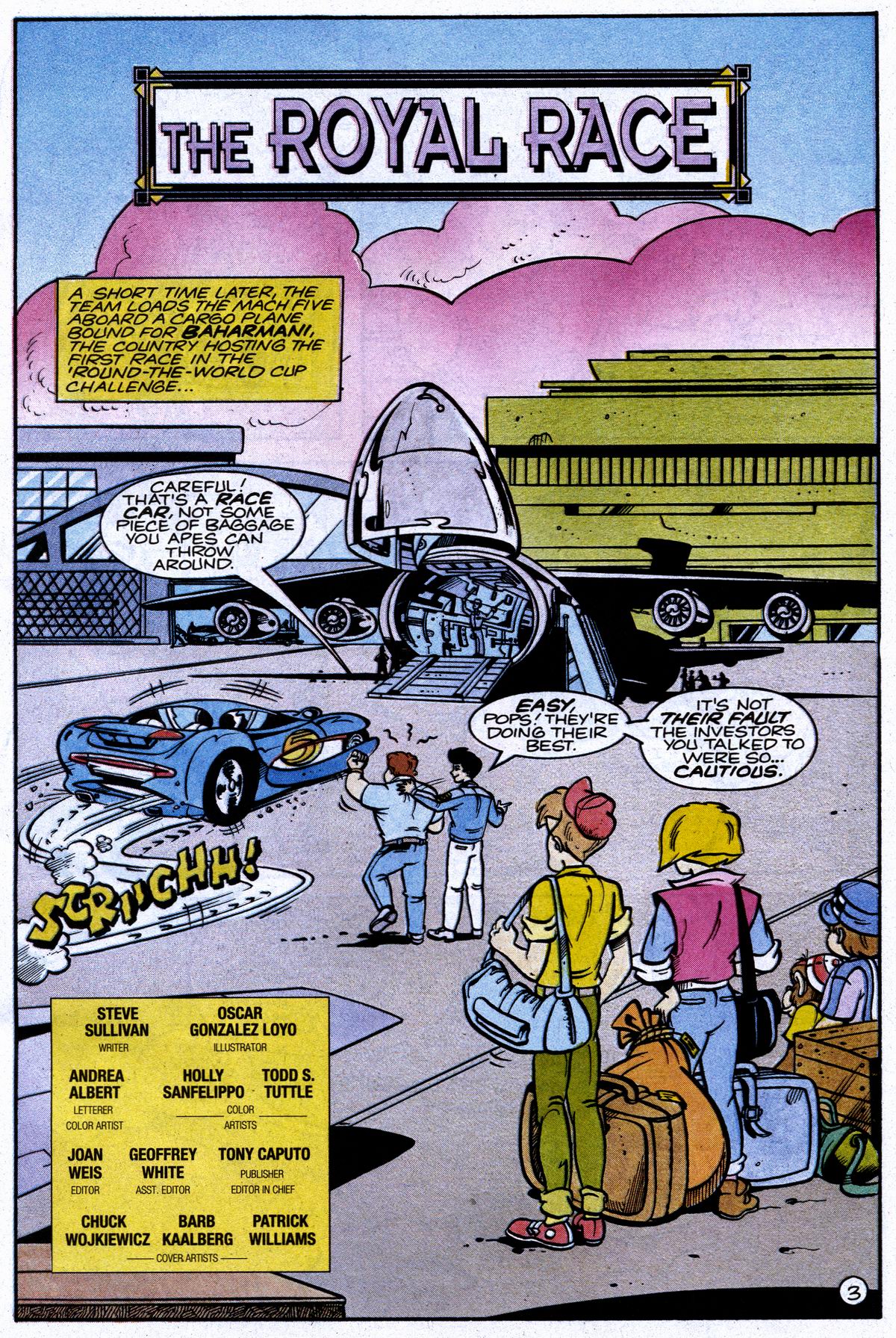 Read online The New Adventures of Speed Racer comic -  Issue #1 - 5