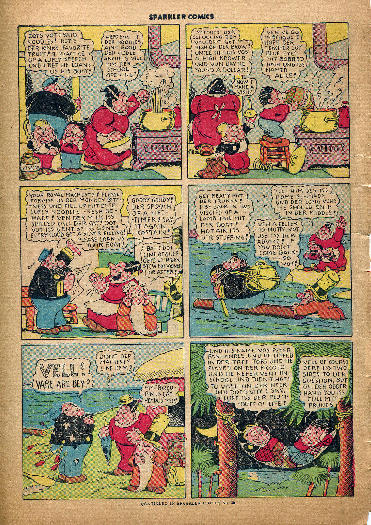 Read online Sparkler Comics comic -  Issue #29 - 8