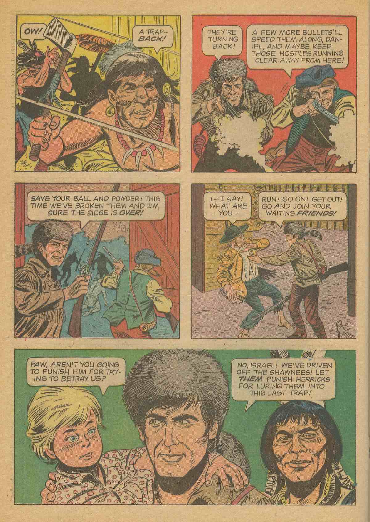 Read online Daniel Boone comic -  Issue #14 - 32