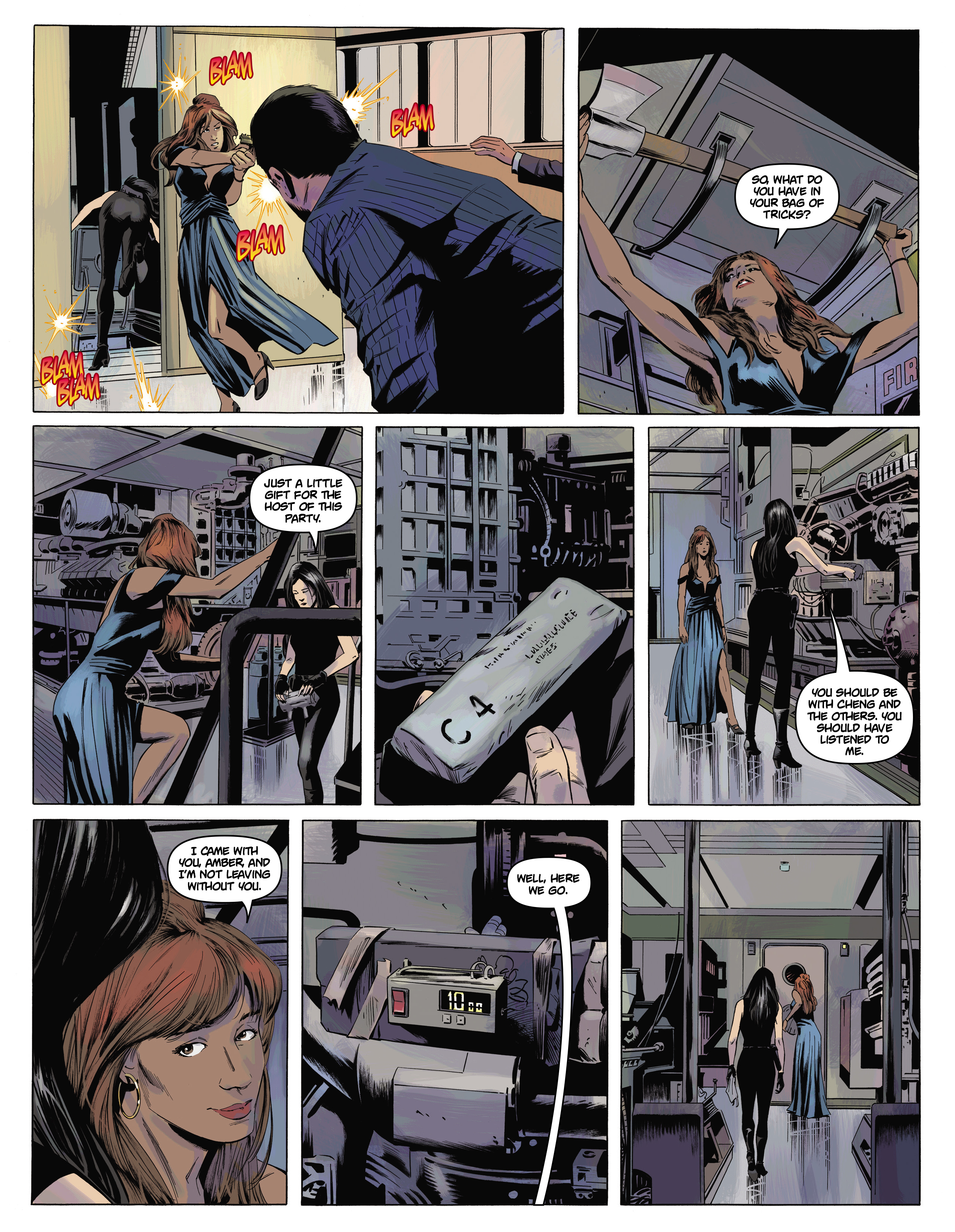 Read online Amber Blake: Operation Dragonfly comic -  Issue # Full - 47