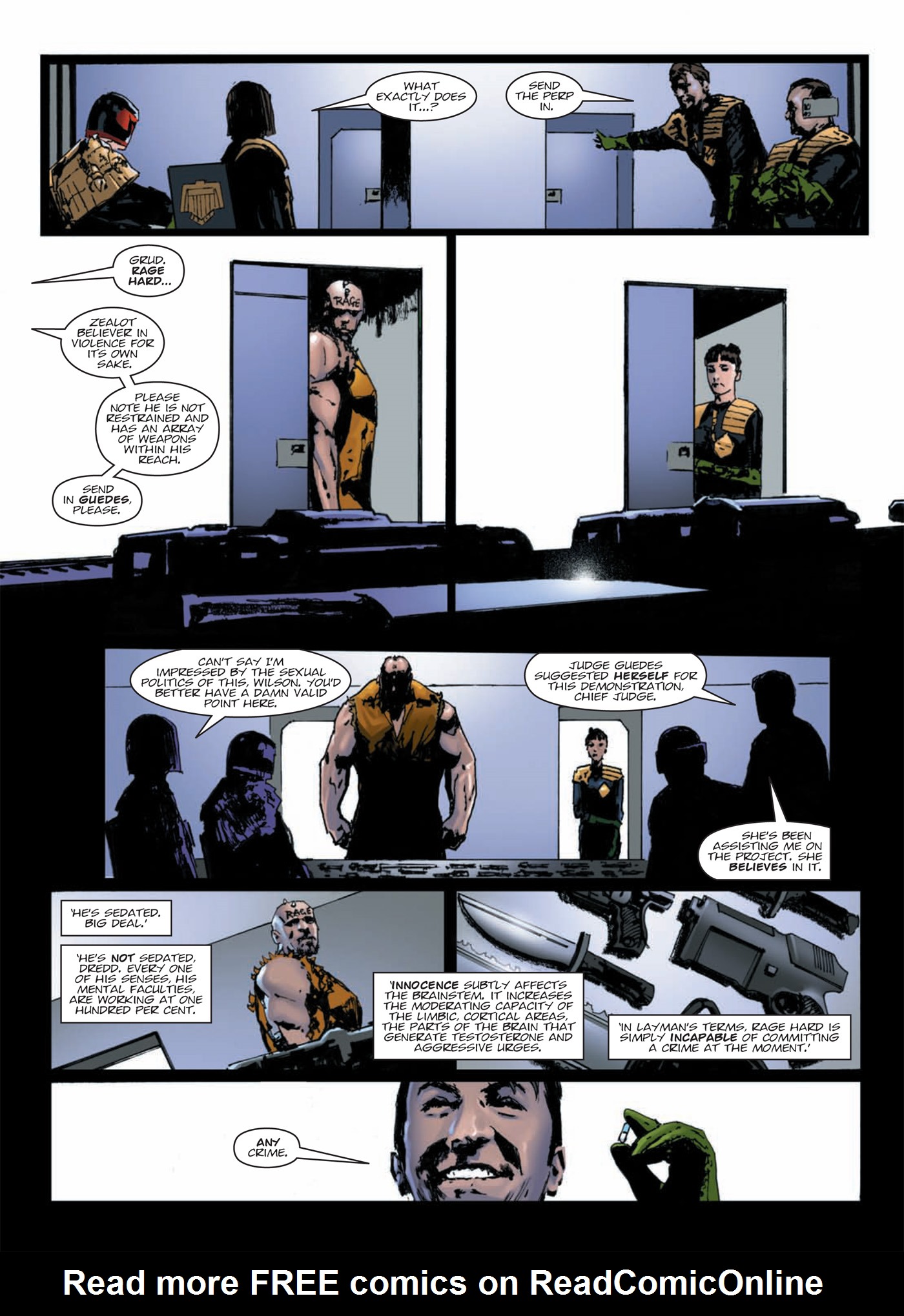 Read online Judge Dredd: Day of Chaos: Fallout comic -  Issue # TPB (Part 1) - 38