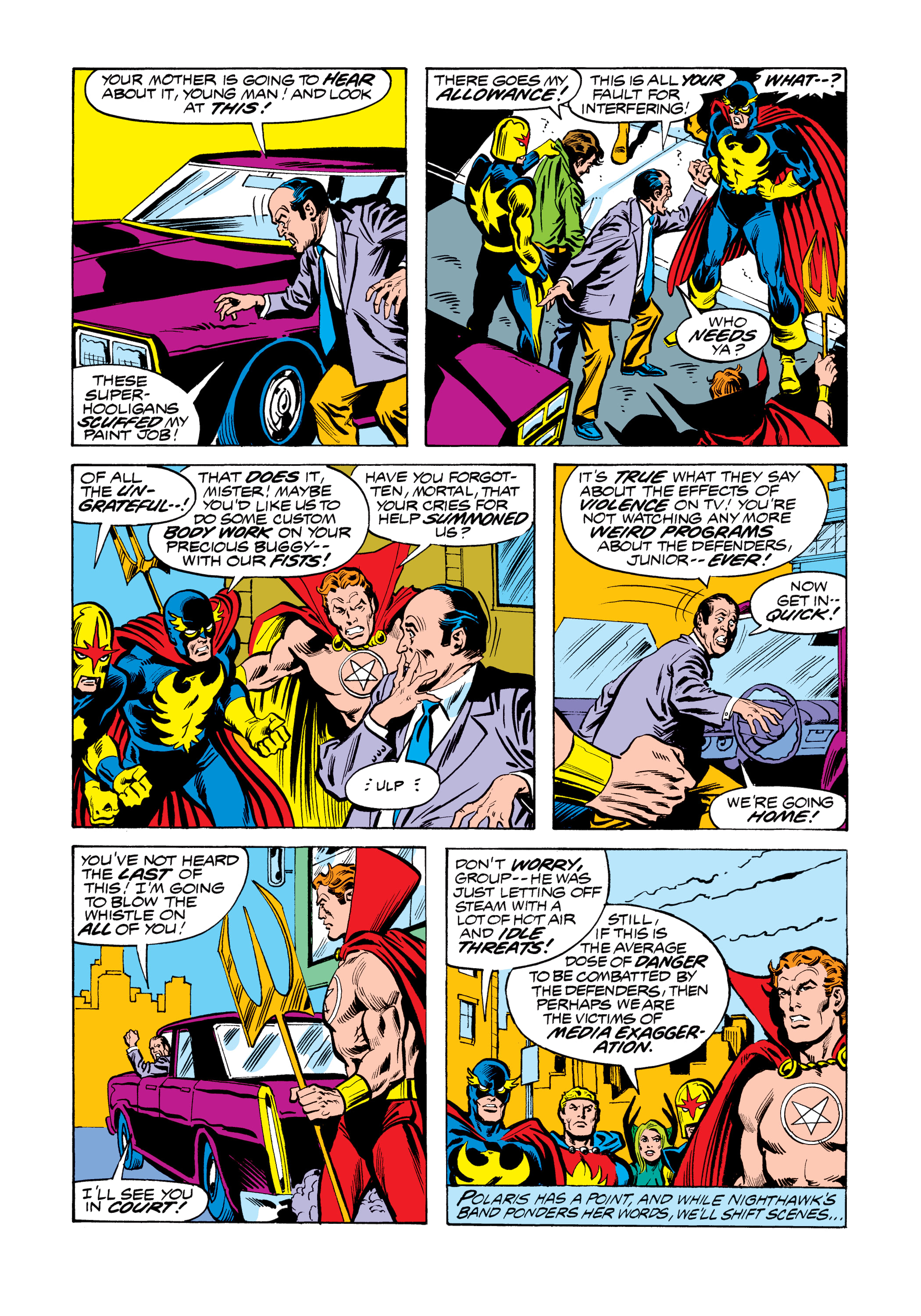 Read online Marvel Masterworks: The Defenders comic -  Issue # TPB 7 (Part 2) - 7