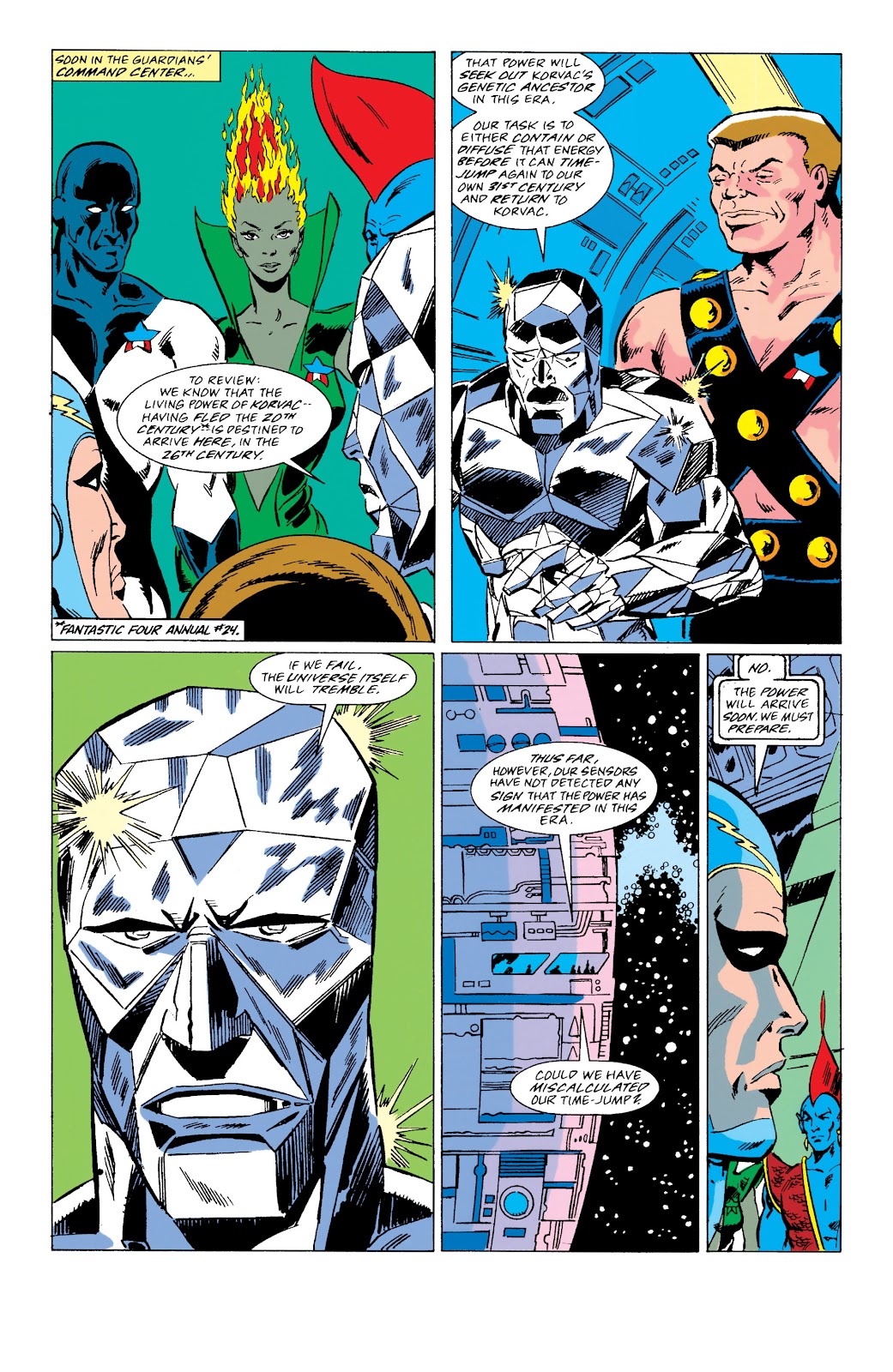 Guardians of the Galaxy (1990) issue TPB Guardians of the Galaxy by Jim Valentino 1 (Part 2) - Page 91