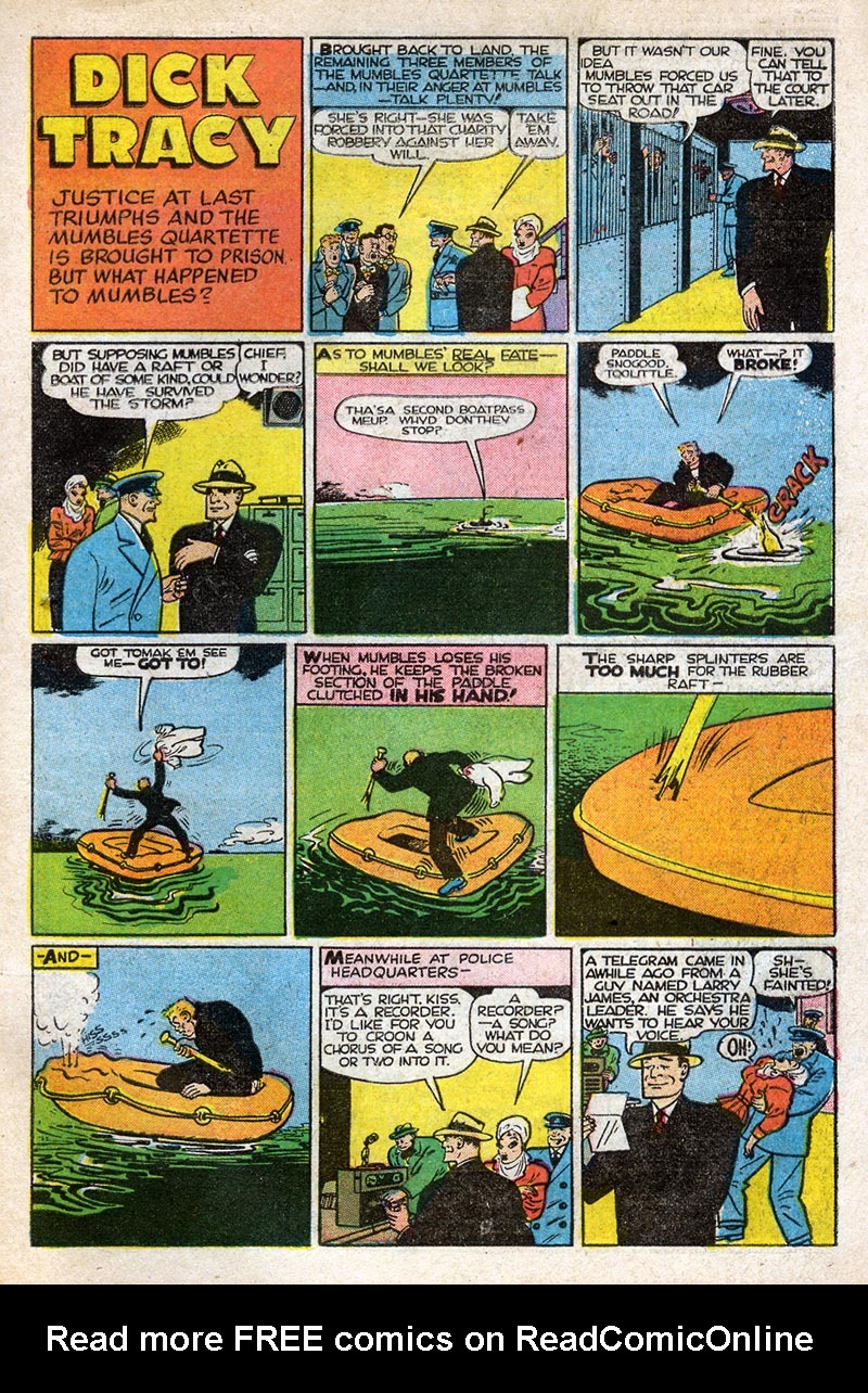 Read online Dick Tracy comic -  Issue #120 - 21