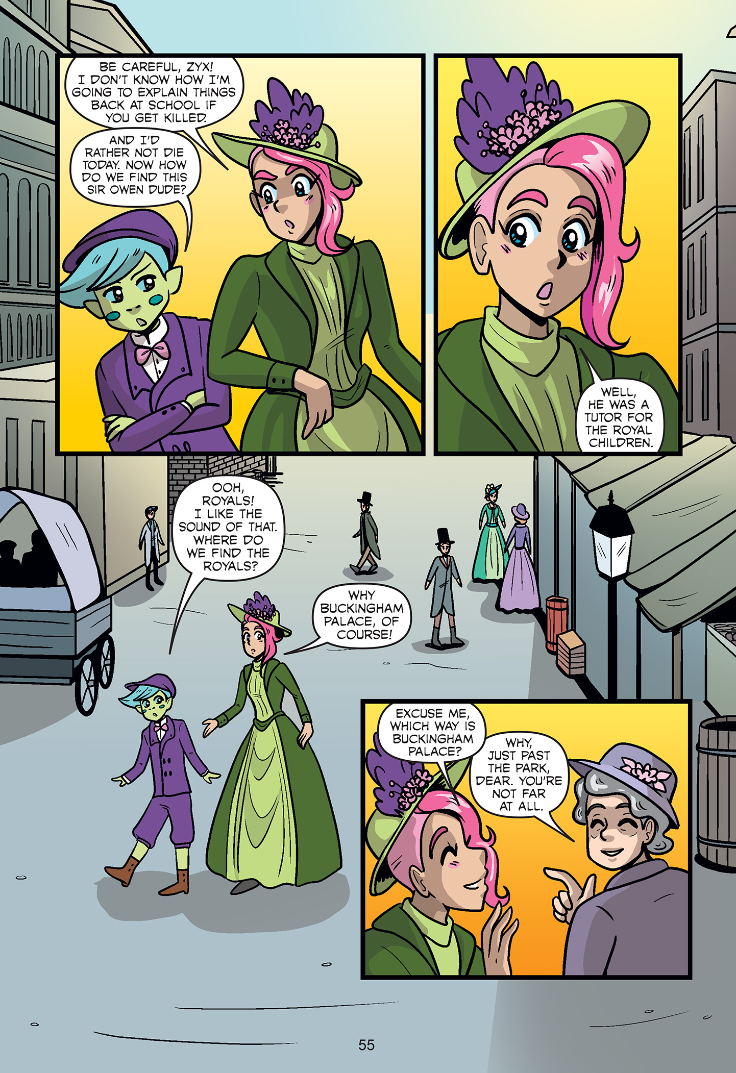 Read online Ana and the Cosmic Race comic -  Issue # TPB - 57