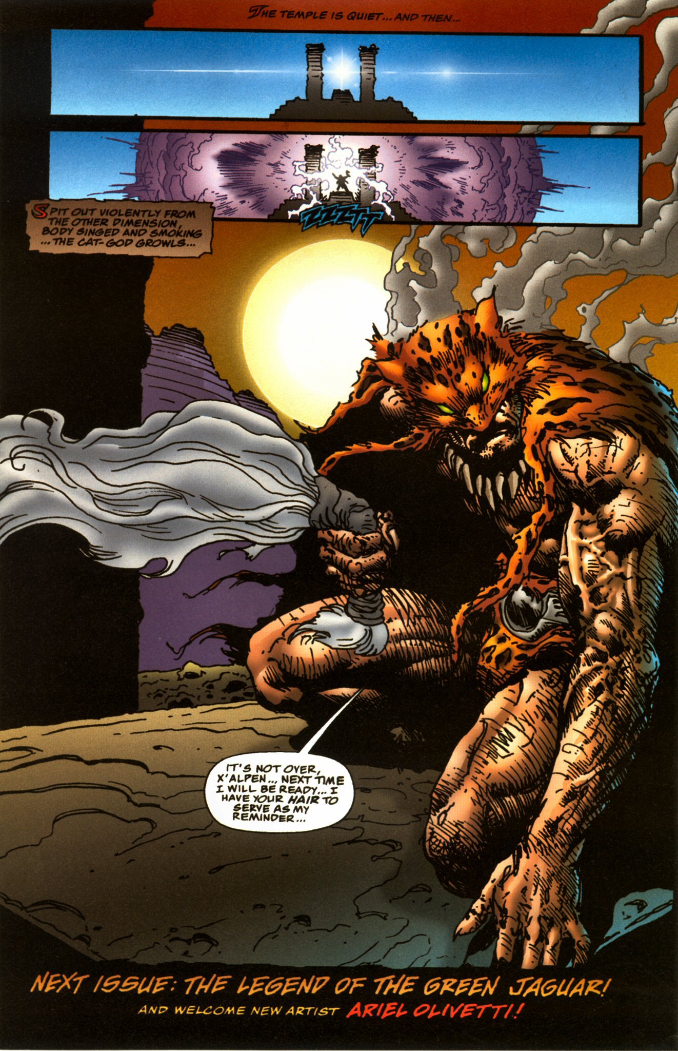 Read online Jaguar God comic -  Issue #6 - 22