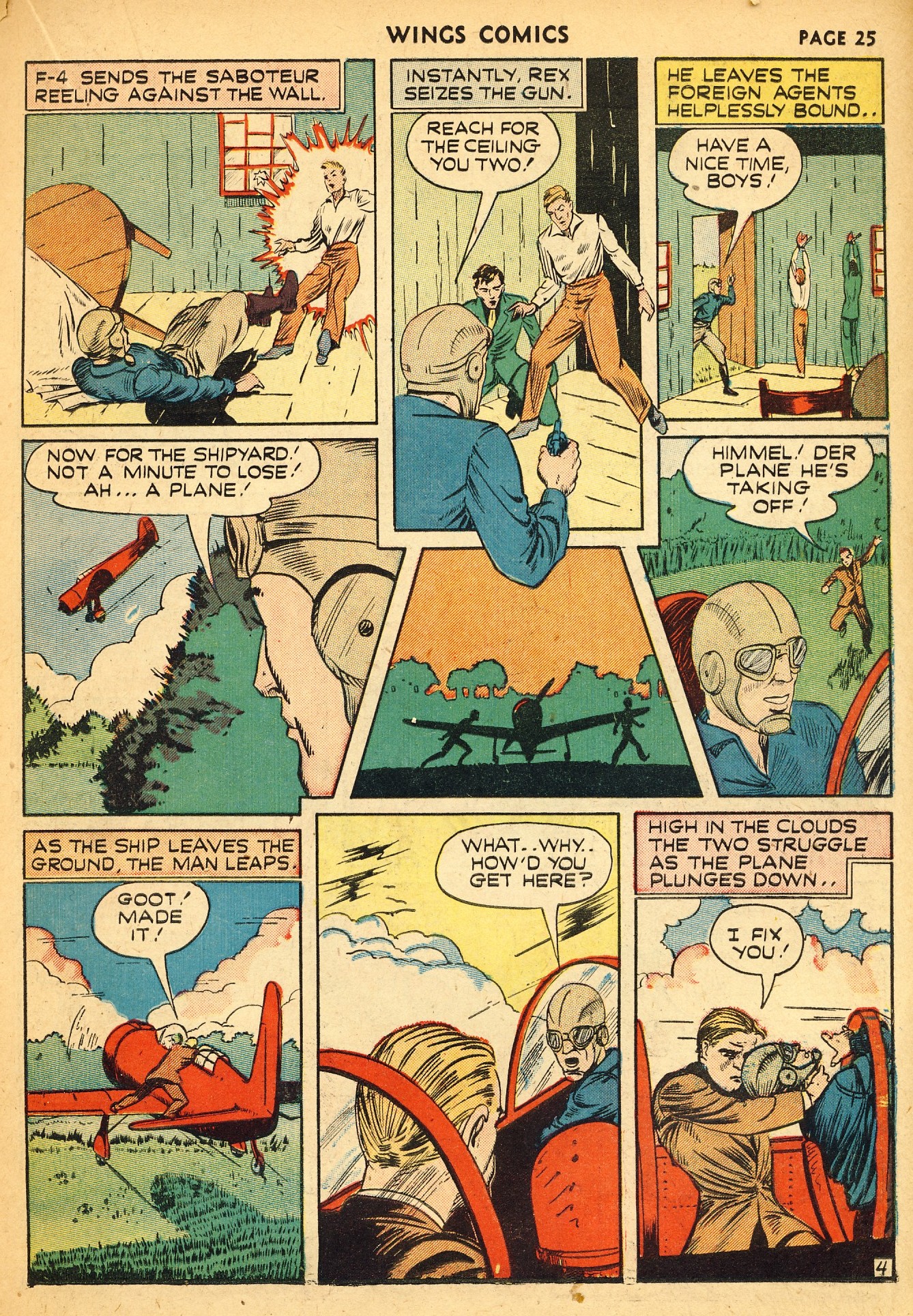 Read online Wings Comics comic -  Issue #14 - 28