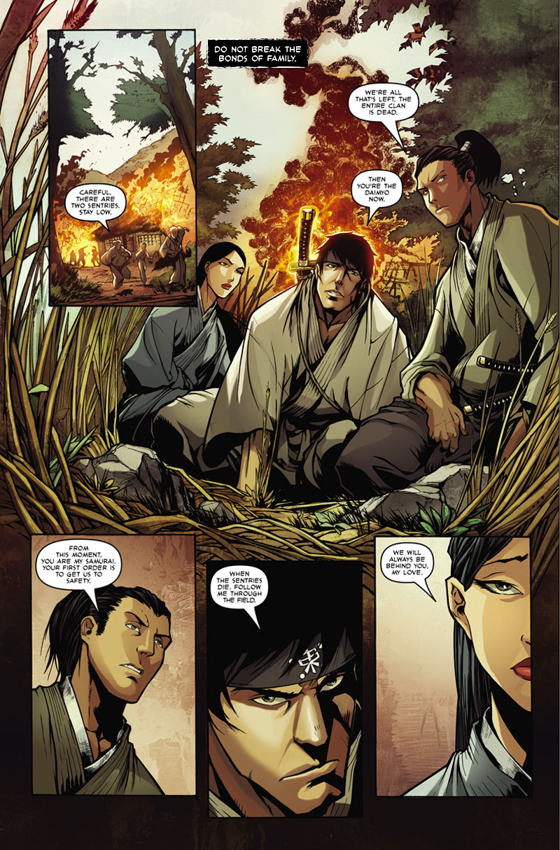 Read online Samurai's Blood comic -  Issue #1 - 31