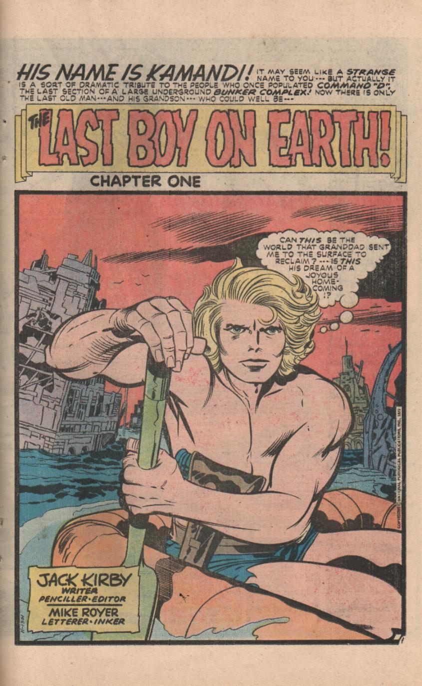 Read online Kamandi, The Last Boy On Earth comic -  Issue #32 - 30