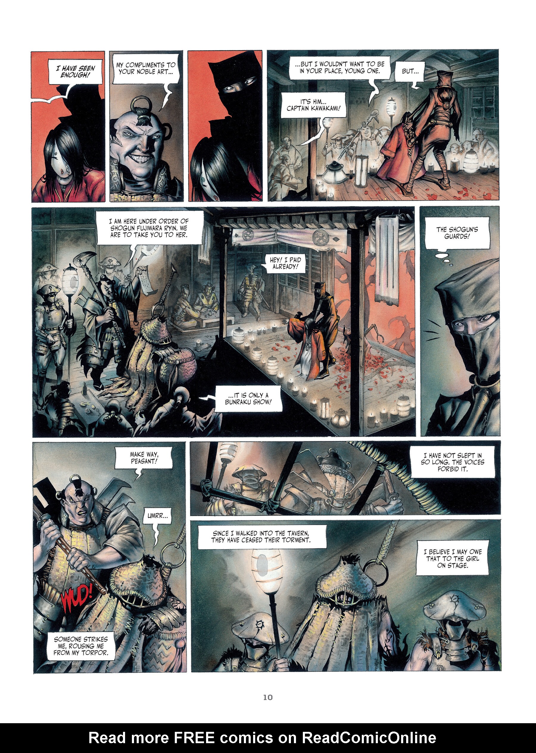Read online Legends of the Pierced Veil: The Scarlet Blades comic -  Issue # TPB (Part 1) - 10