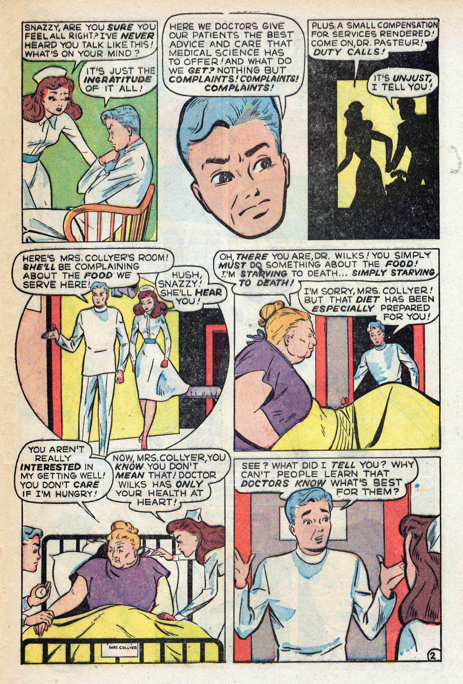 Read online Nellie The Nurse (1945) comic -  Issue #17 - 45