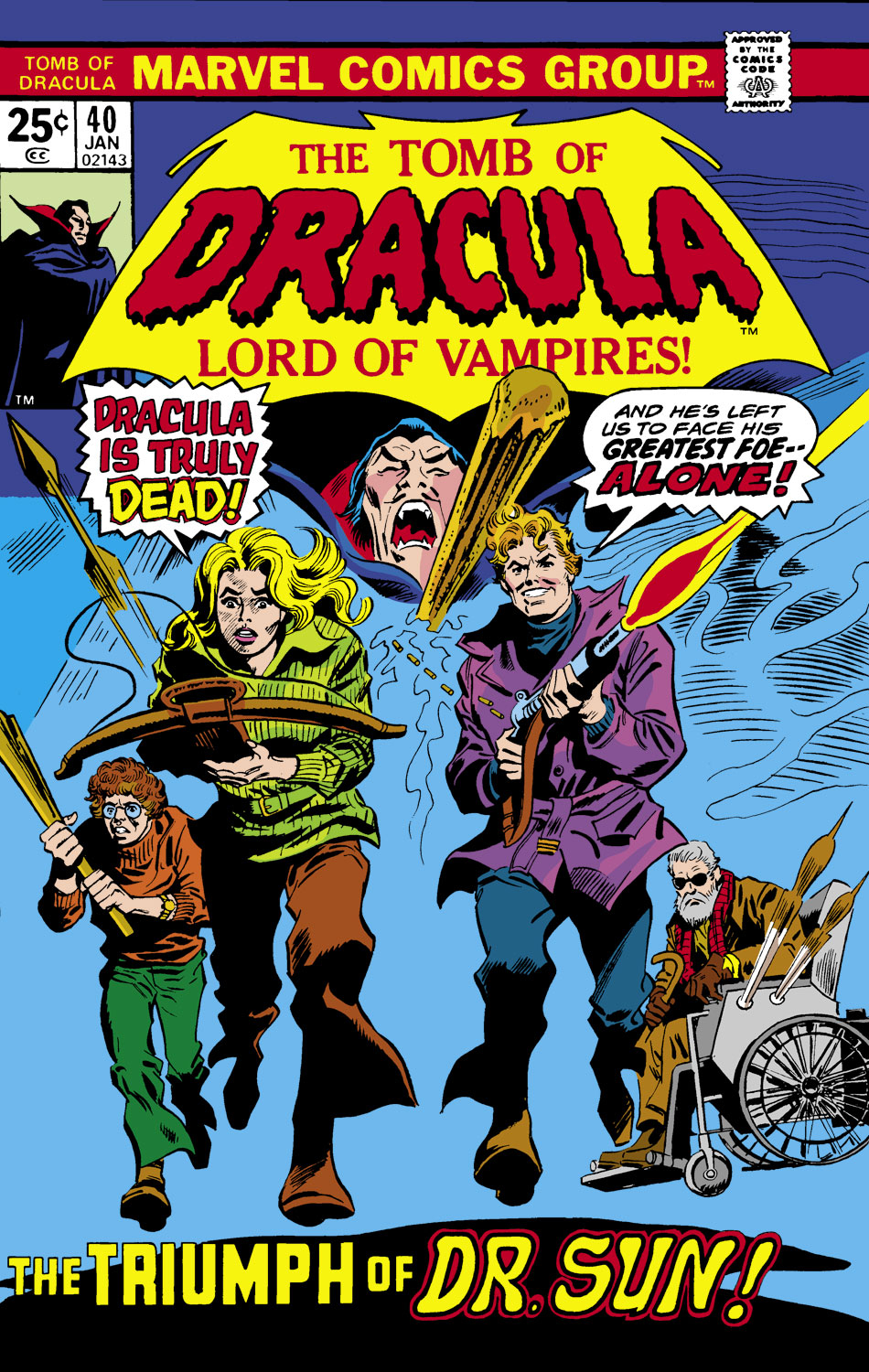 Read online Tomb of Dracula (1972) comic -  Issue #40 - 1