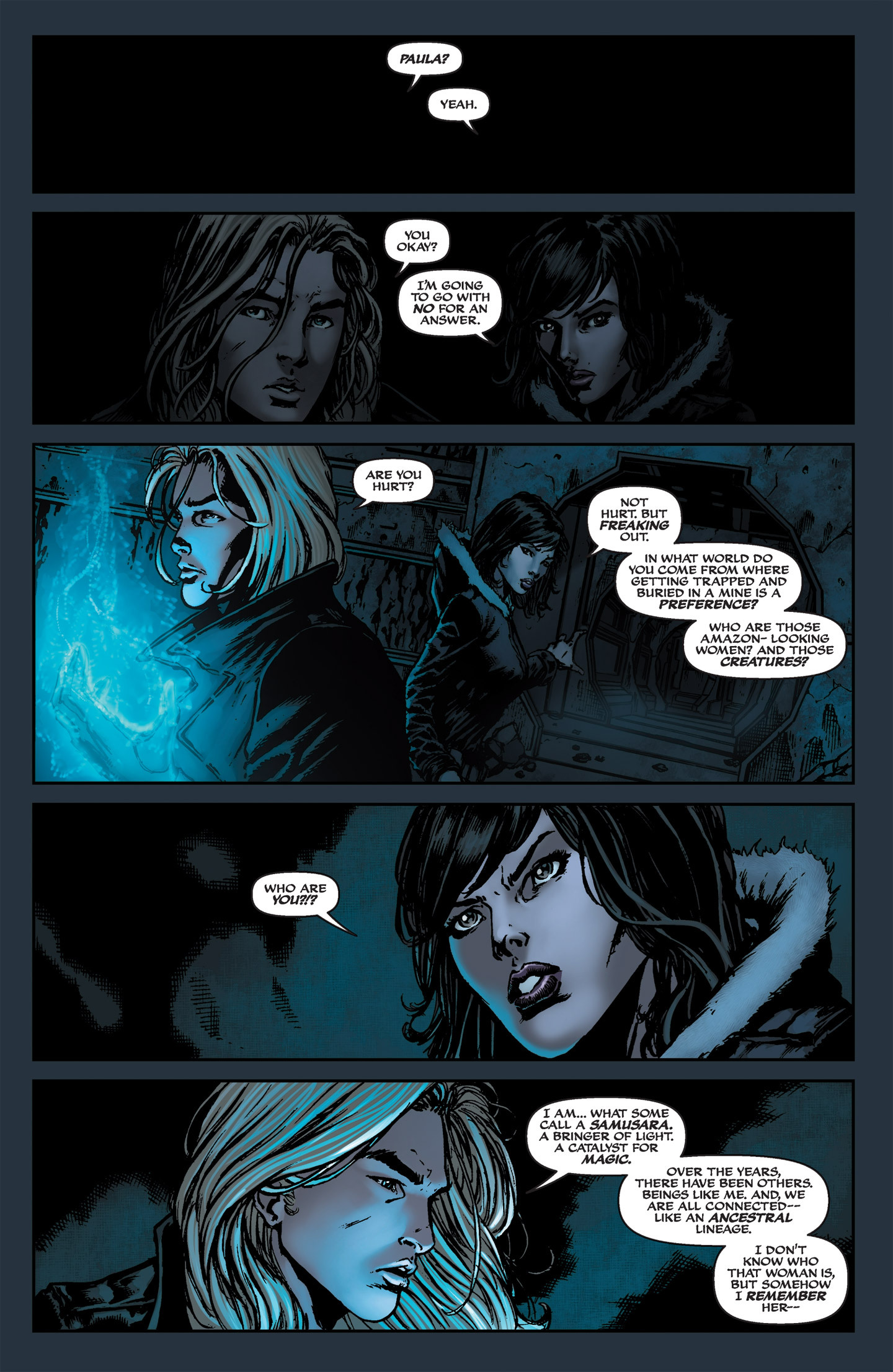 Read online Michael Turner's Soulfire (2011) comic -  Issue #4 - 7